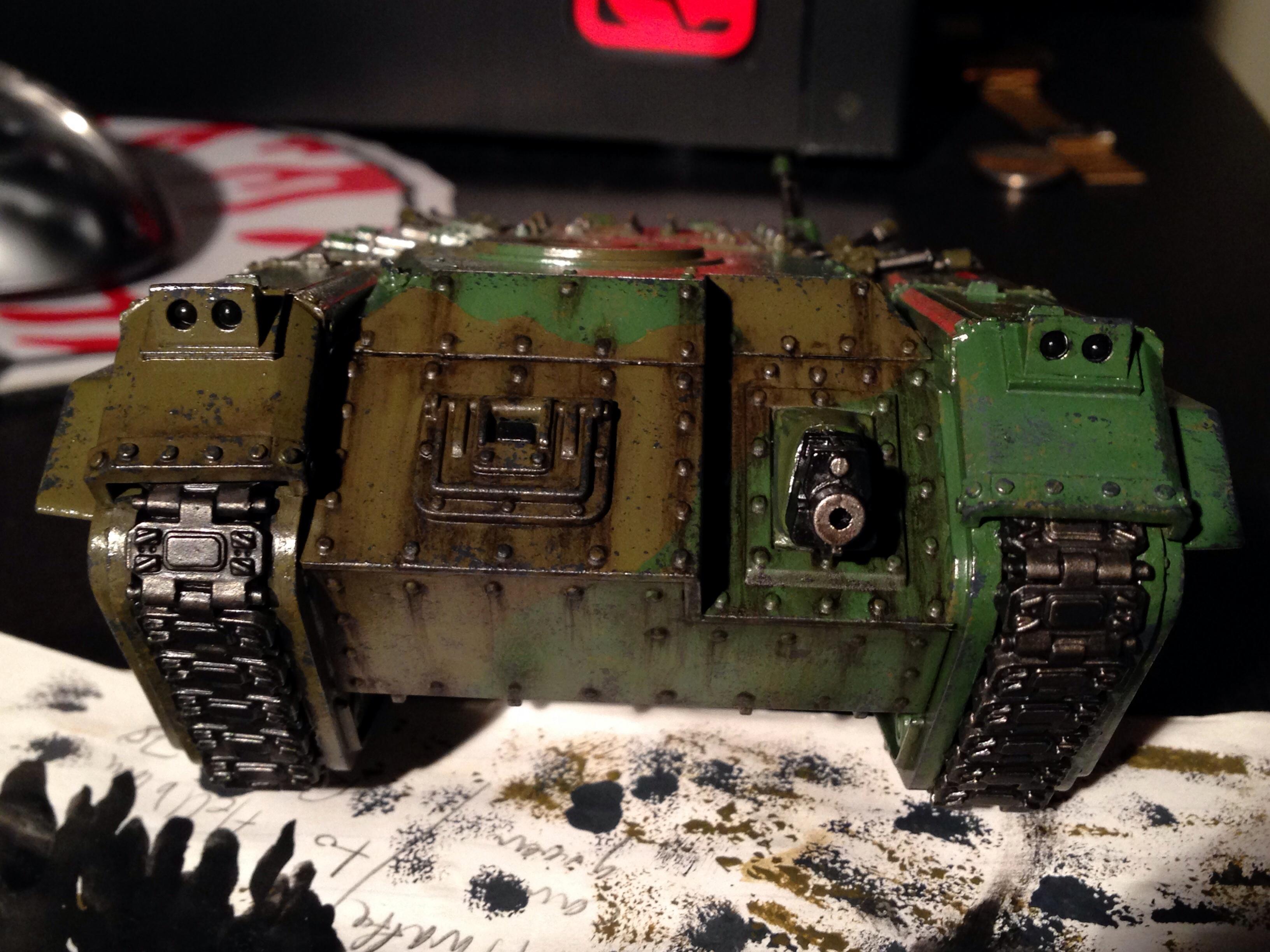 Chimera, Imperial Guard, Weathered, Work In Progress