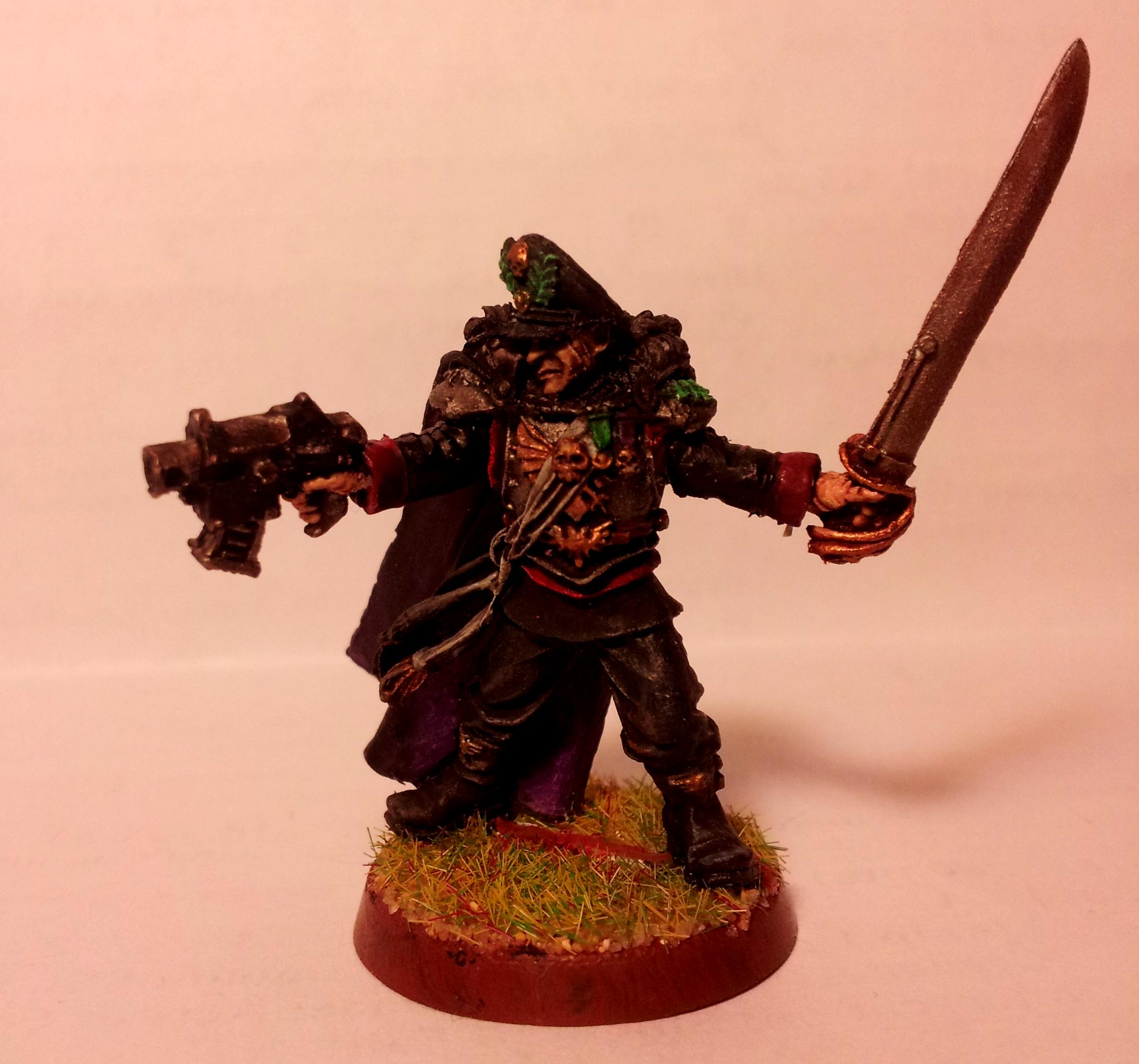 Commissar, Imperial Guard, Warhammer 40,000