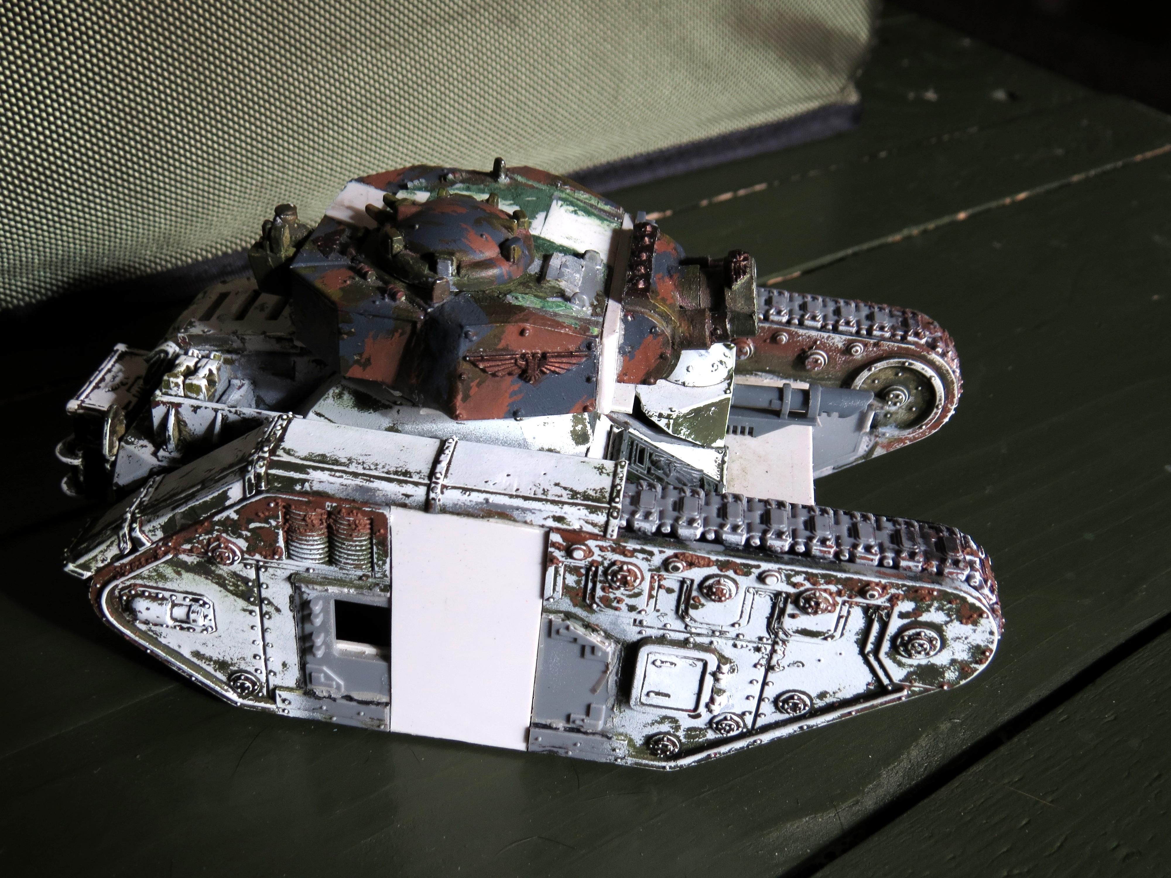 Conversion, Imperial Guard, Kitbash, Leman Russ, Panzer, Tank