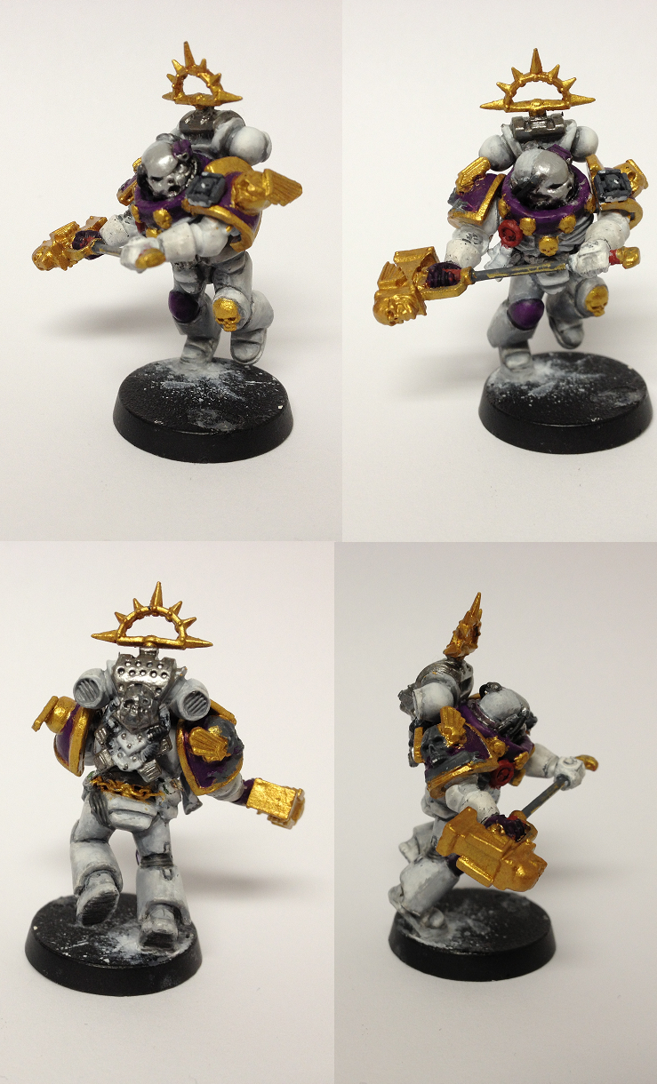 Brother Captain Laskarus, Sons Of Amar, Space Marines, Work In Progress