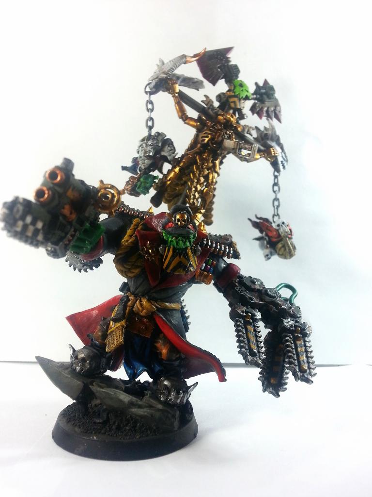 Blood Axe, Boss Pole, Clan, Commissar, Greatcoat, Kommizzar, Leader, Mercenary, Necron Overlord, Necrons, Ork Banner, Orks, Power Klaw, Warboss, Warlord