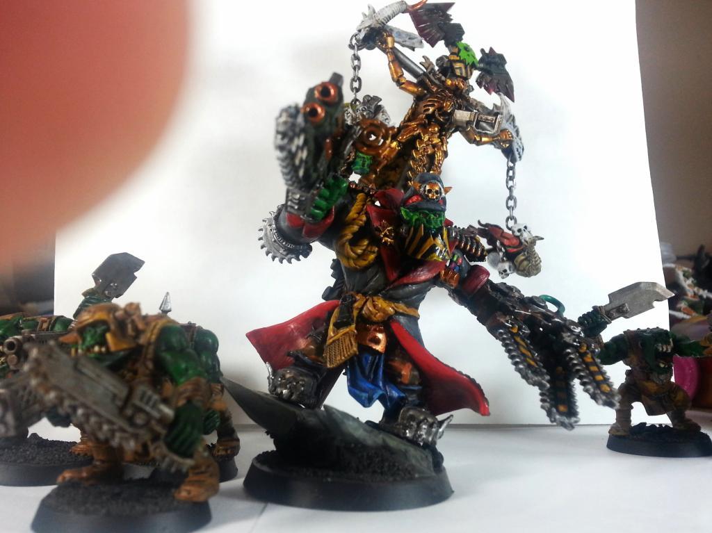 Blood Axe, Boss Pole, Clan, Commissar, Greatcoat, Kommizzar, Leader, Mercenary, Necron Overlord, Necrons, Ork Banner, Orks, Power Klaw, Warboss, Warlord