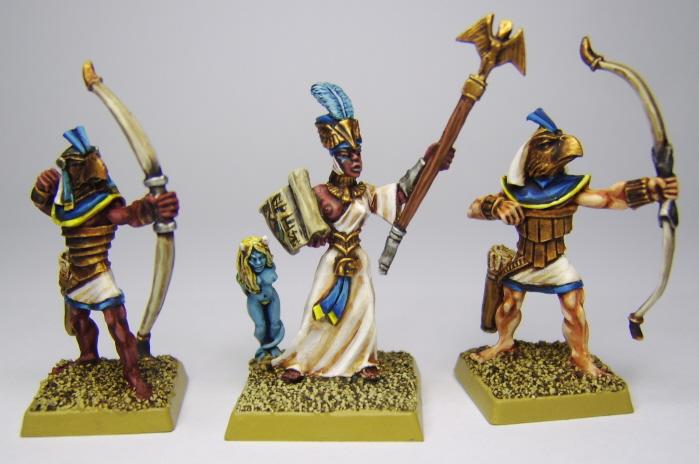 Mordheim Seer and Hunters