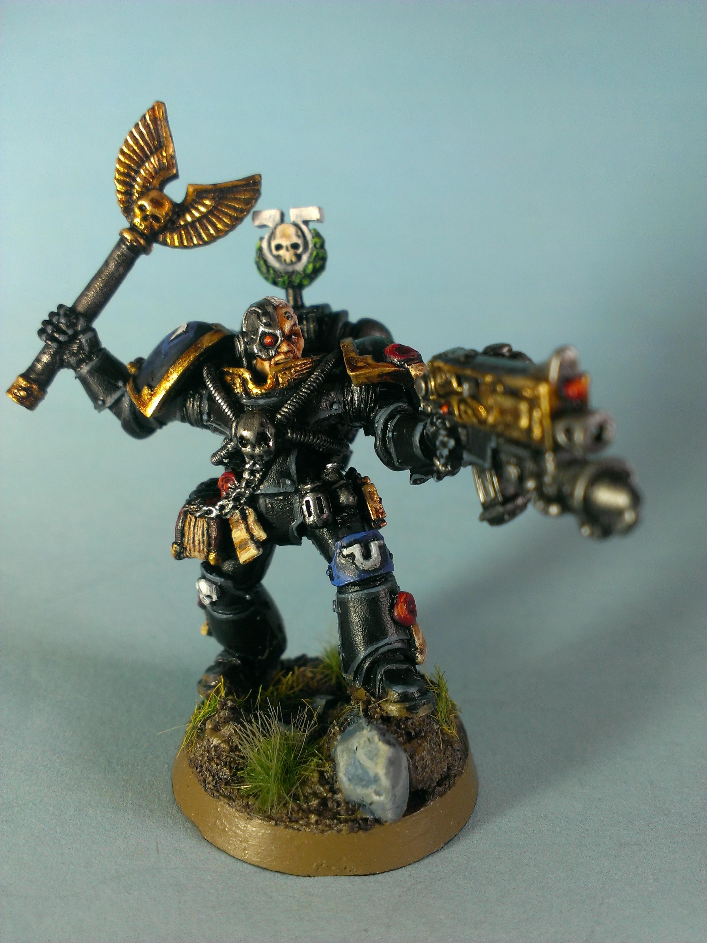 Cassius, Chaplin, Conversion, Space Marines, Special Character, Ultramarines