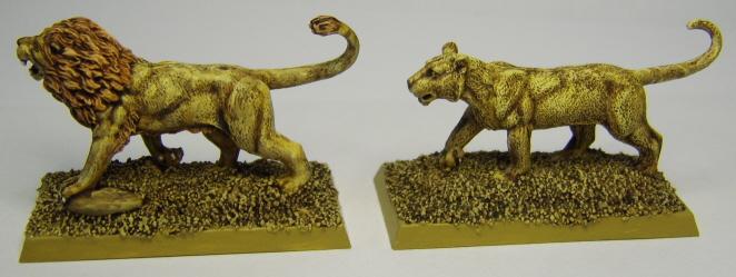 Mordheim &amp;quot;Wolves&amp;quot; (lions)