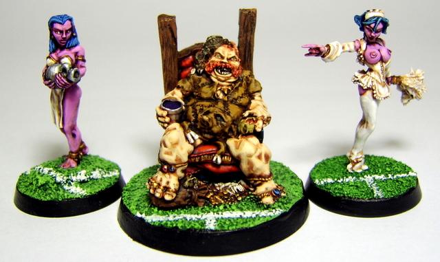 Bloodbowl Fat Bastard (owner of the Feral Pink Maidens Team)