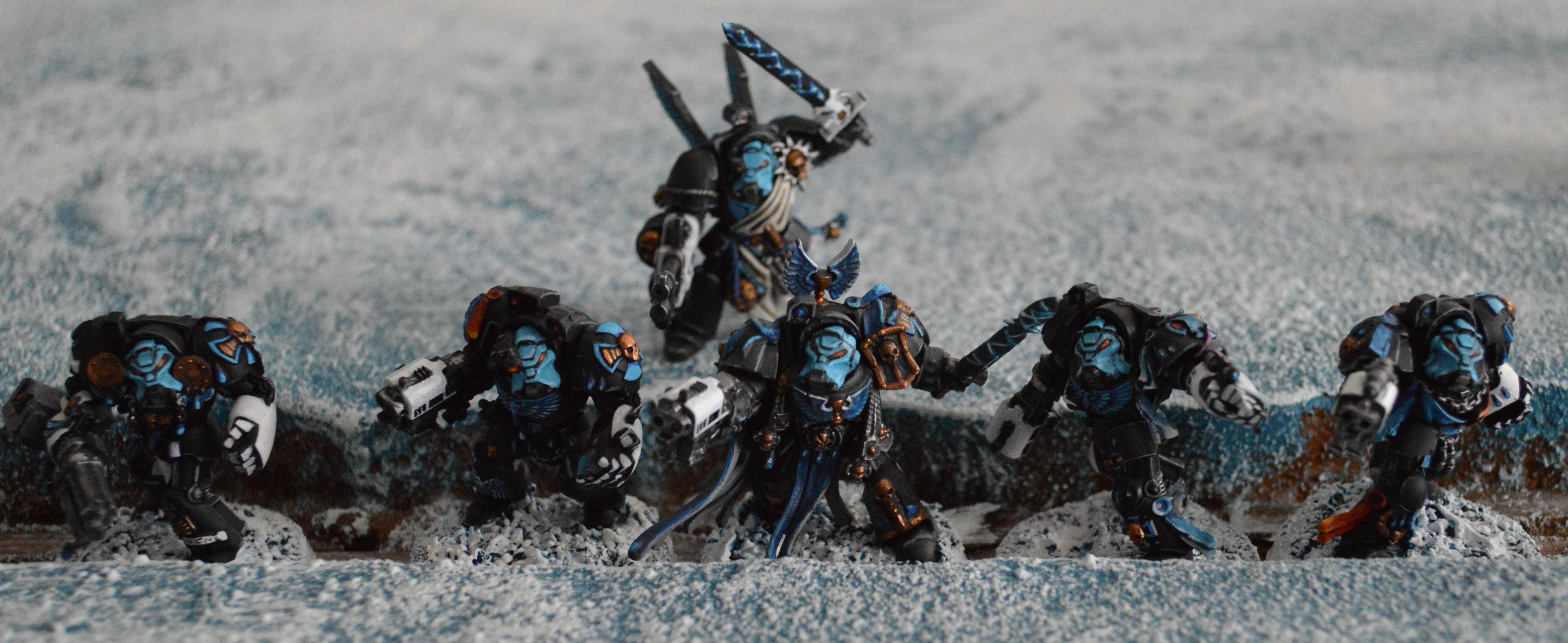Blood Angels, Ice Angels, Snow Board, Space Hulk, Space Marines, Terminator Armor, Warhammer 40,000