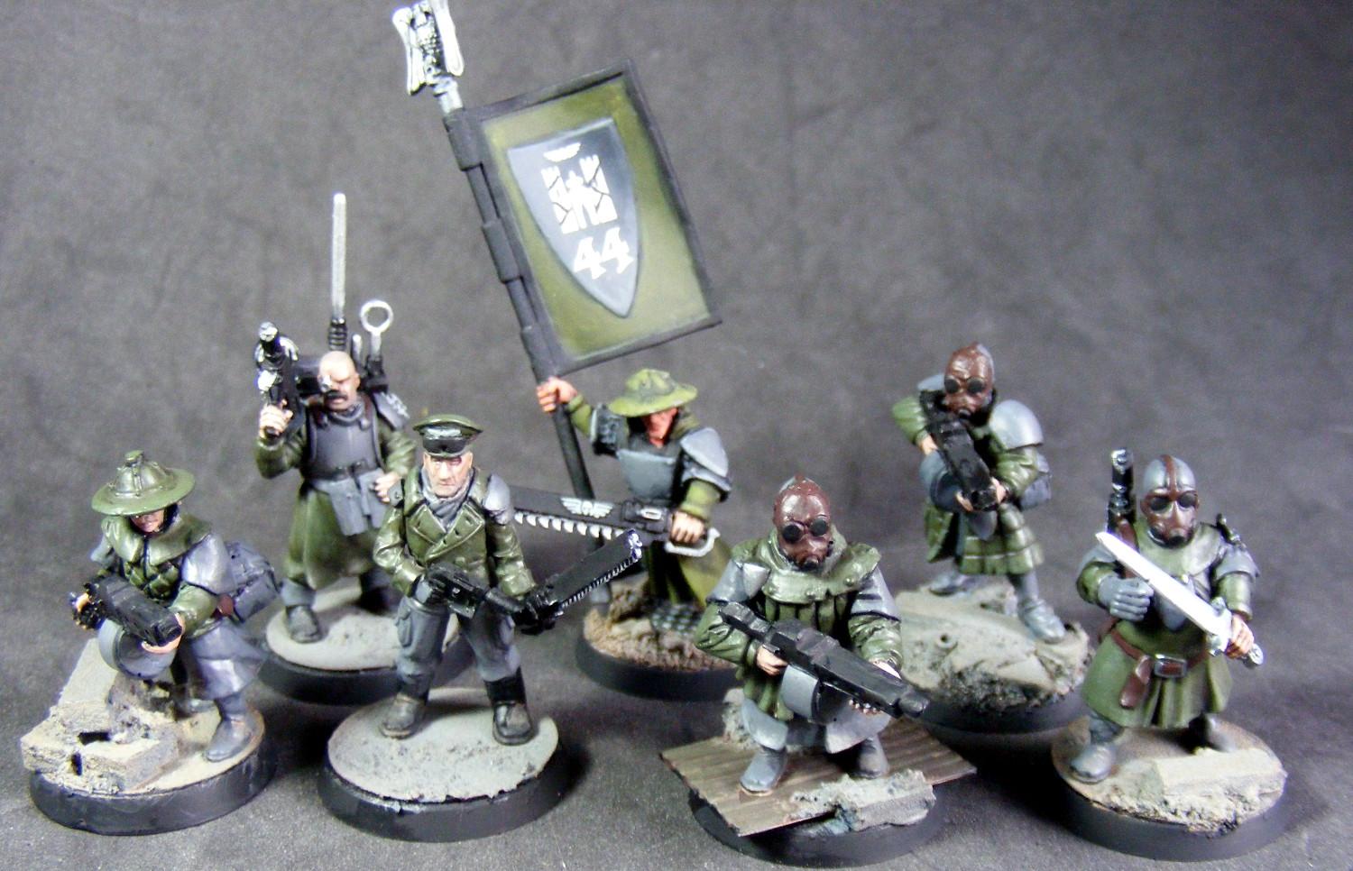 Bretonnians, Conversion, Genswick, Imperial Guard, Men At Arms, Siege Army, Warhammer 40,000