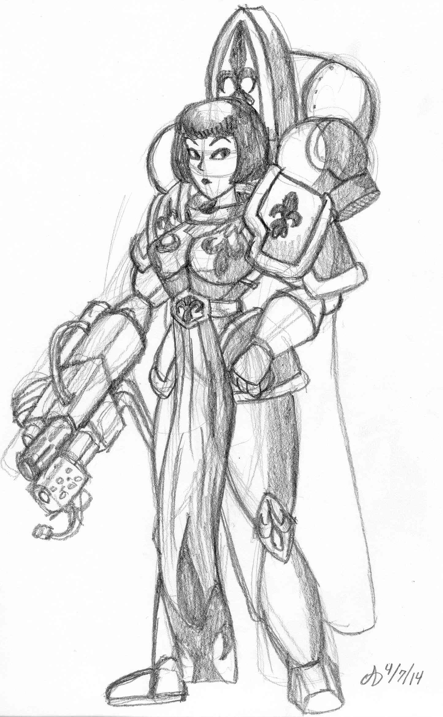 Armor, Redesign, Sisters Of Battle