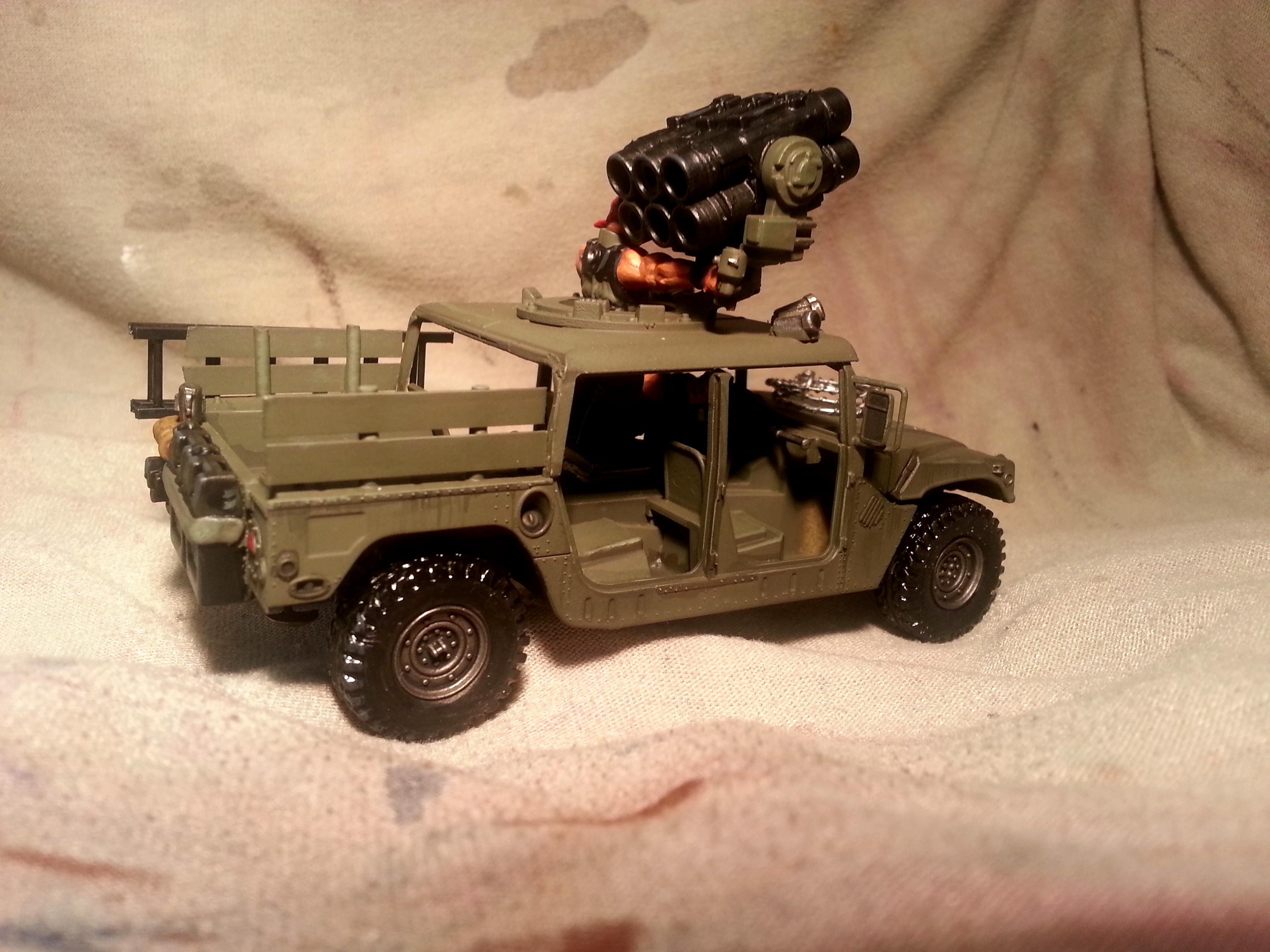 Astra Militarium, Catachan, Hummer, Jeep, Taurox, Warhammer 40,000