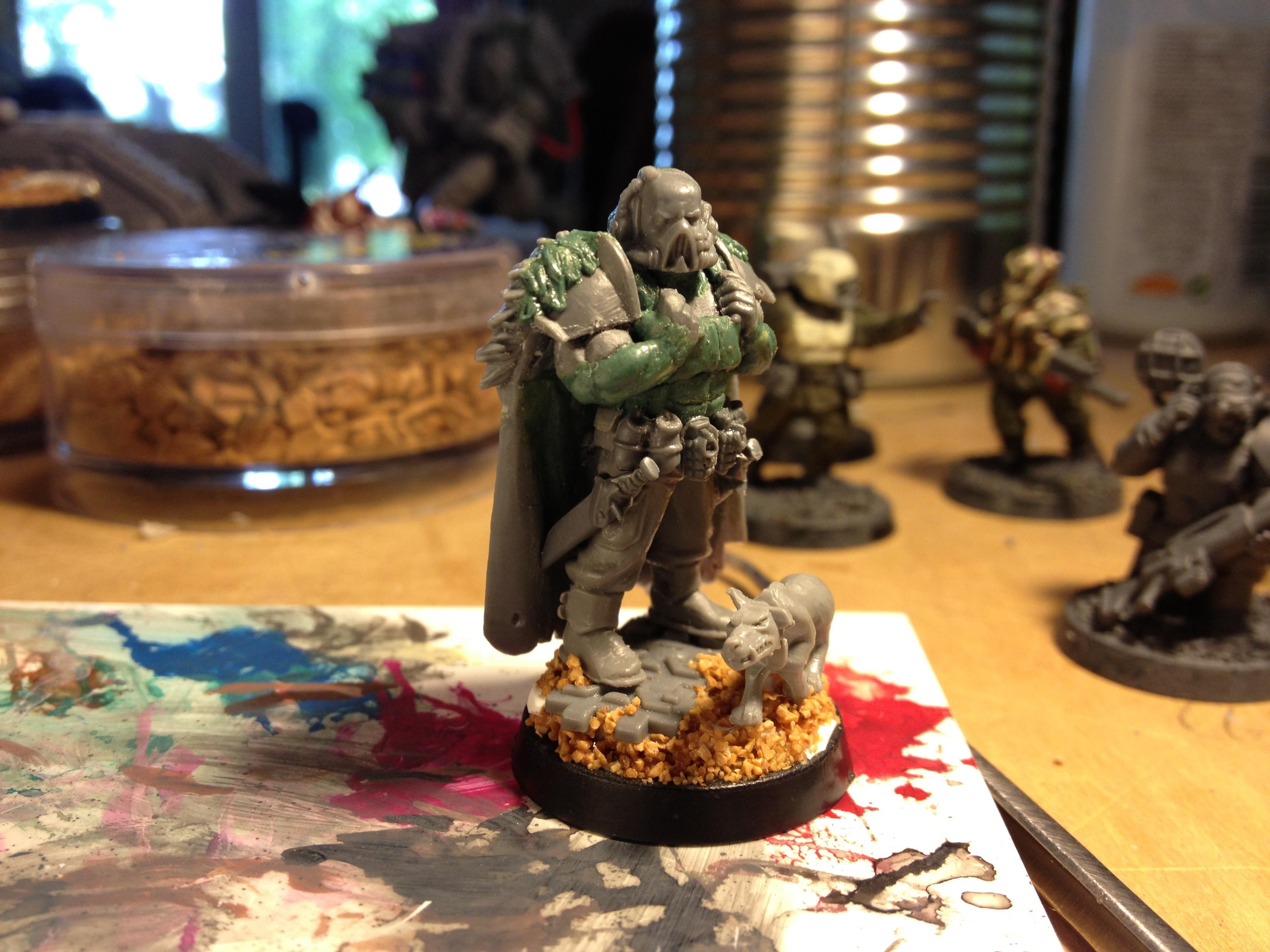 Commissar, Imperial Guard, Work In Progress