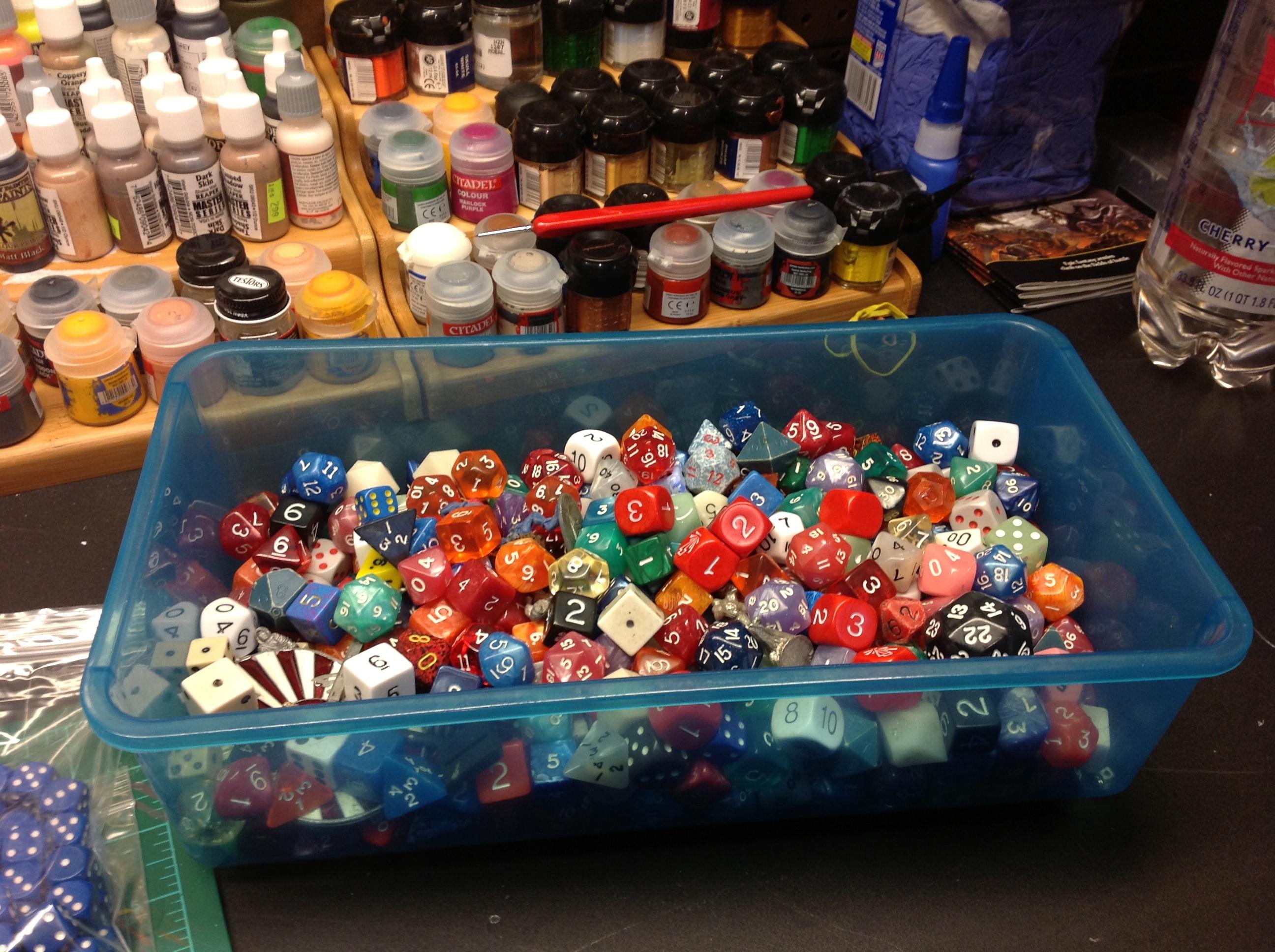 Bucket o dice