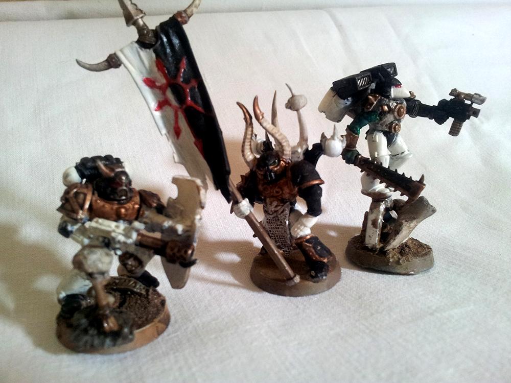 Chaos, Chaos Space Marines, Conversion, Low Budget, Space, Space Marines, Wip.enlighten Legion