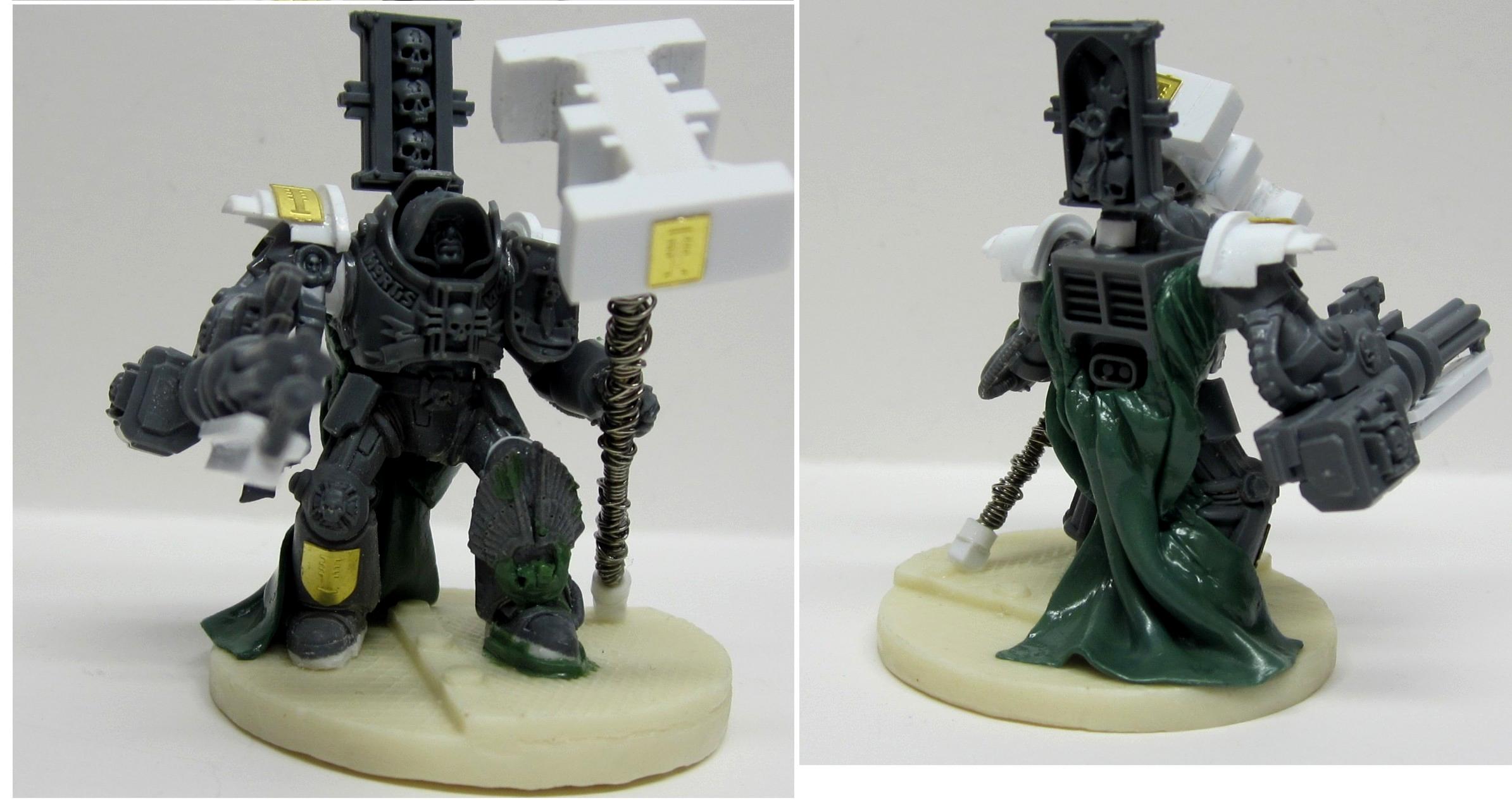 Inquisitor, Terminator Armor, Thunder Hammer