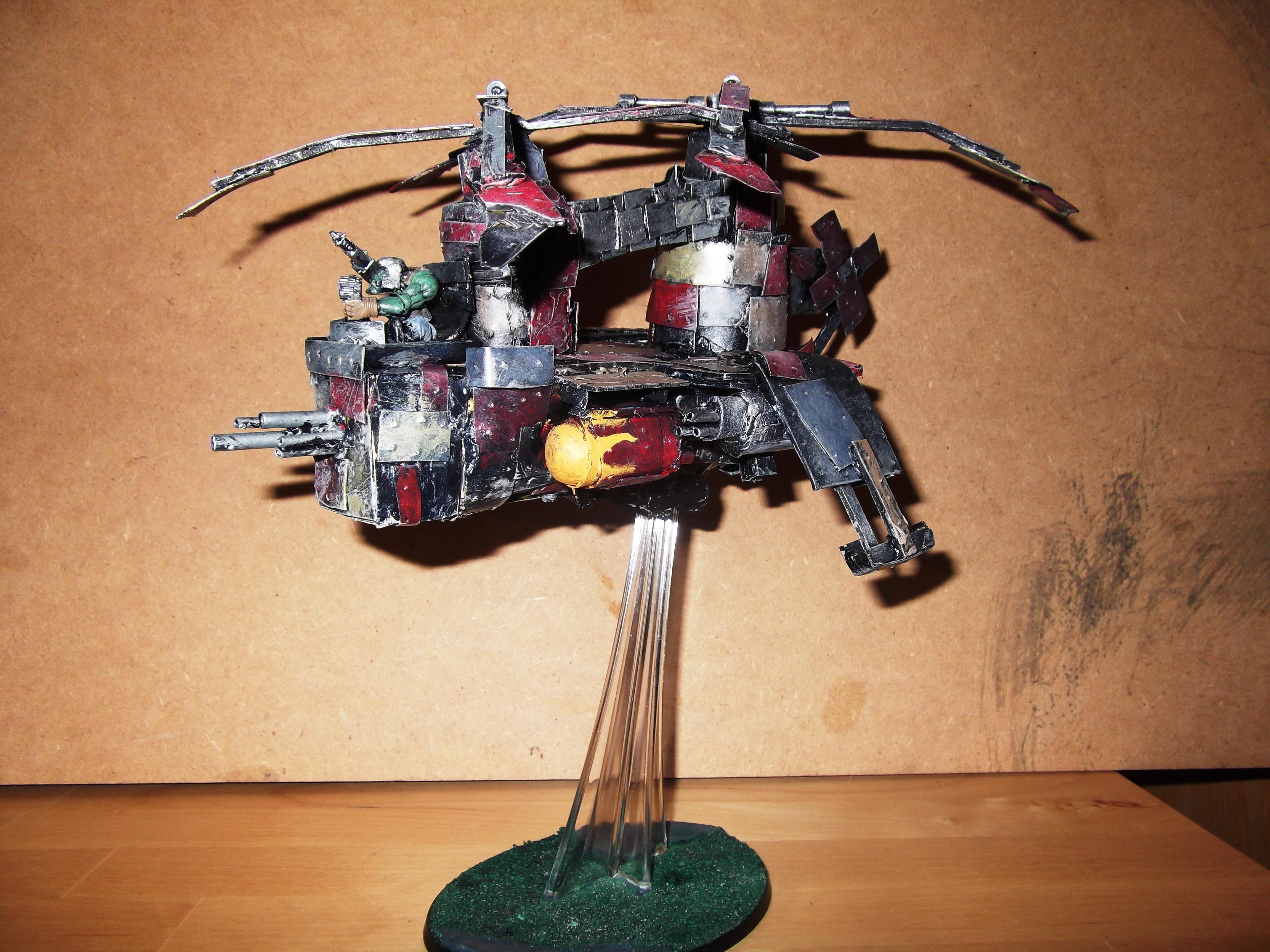 Comission, Conversion, Flyer, Looted, Orks, Scratch Build, Skimmer, Warhammer 40,000, Warhammer Fantasy, Warkopta