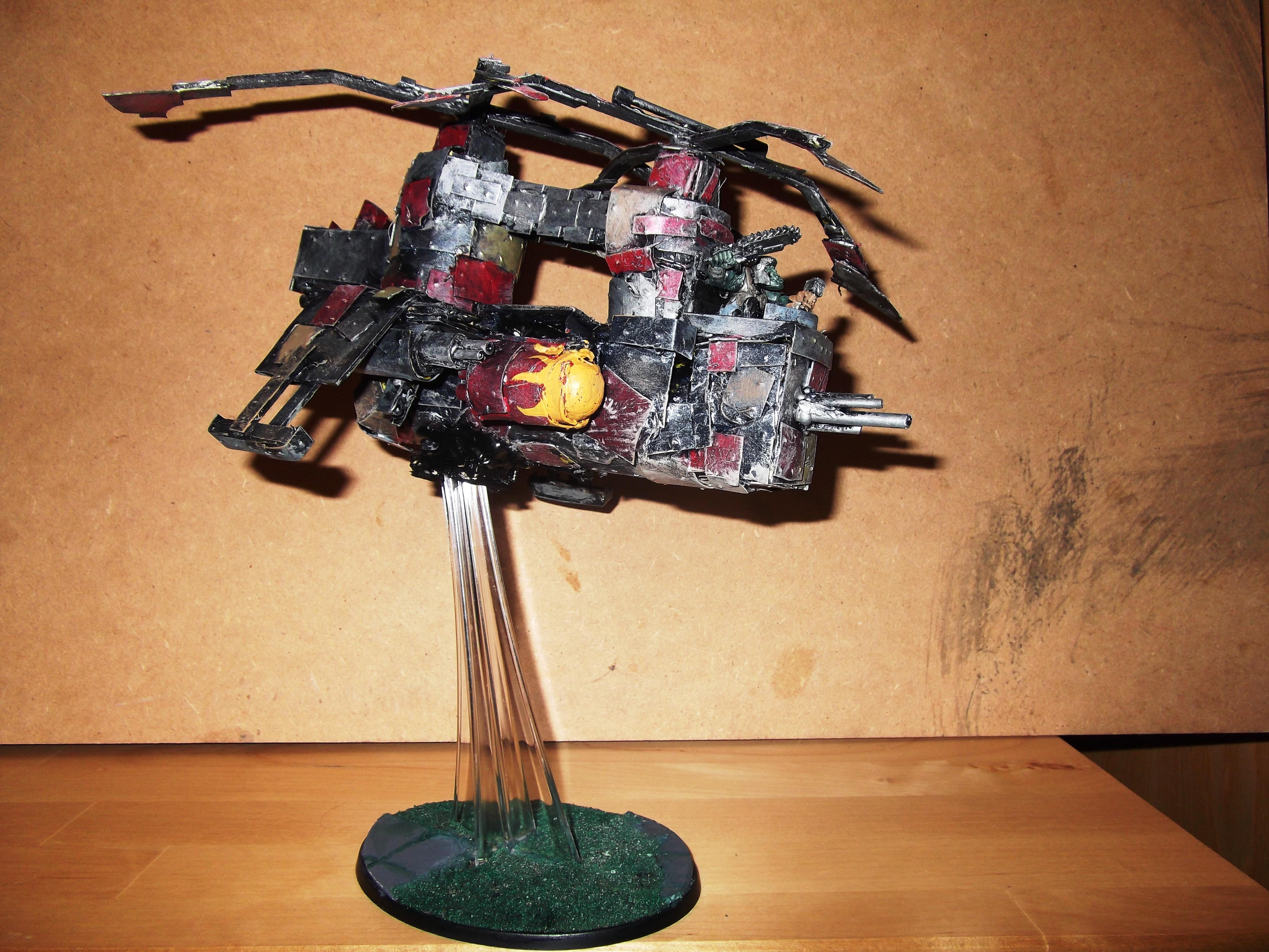 Comission, Conversion, Flyer, Looted, Orks, Scratch Build, Skimmer, Warhammer 40,000, Warhammer Fantasy, Warkopta