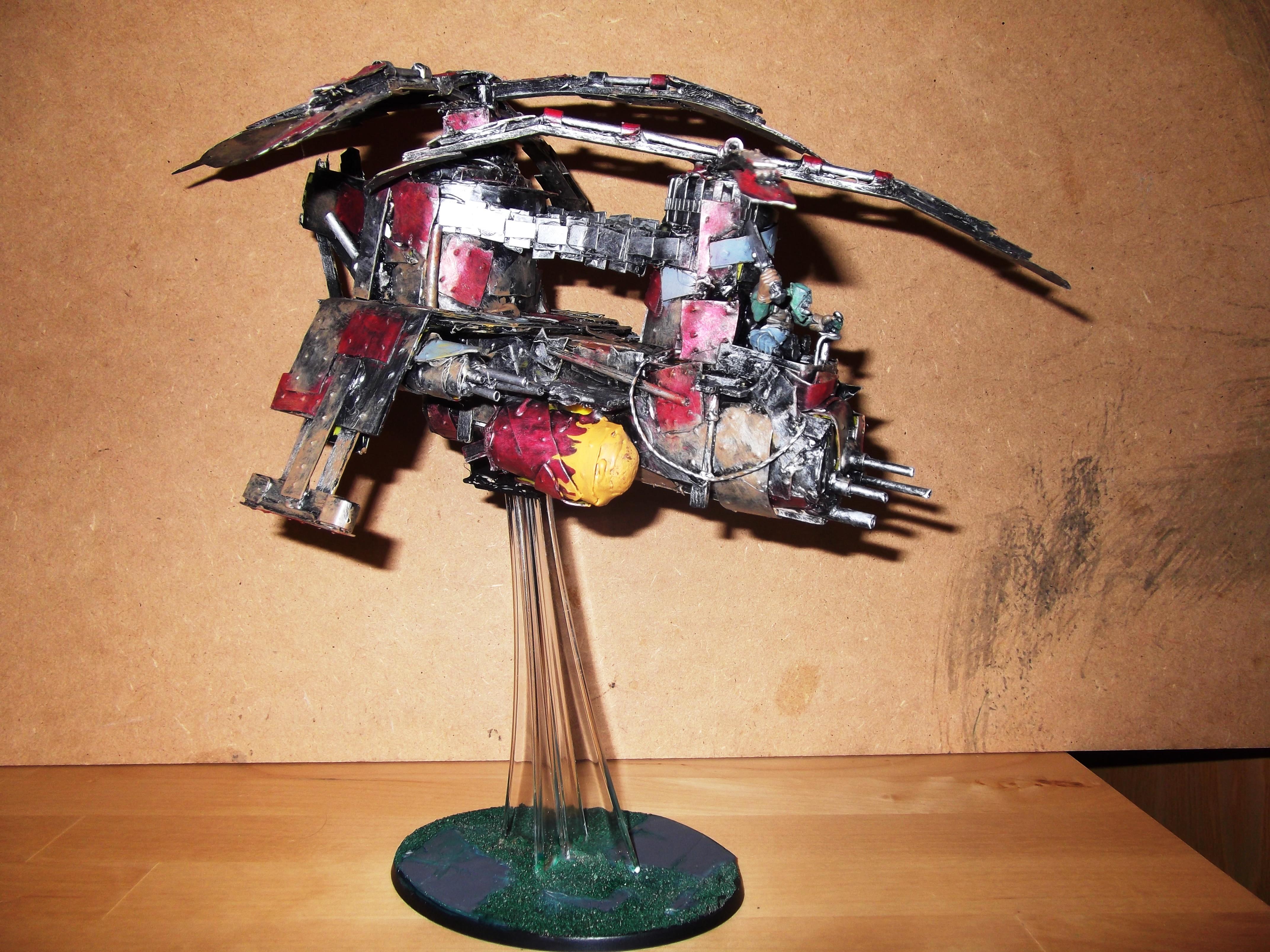 Comission, Conversion, Flyer, Looted, Orks, Scratch Build, Skimmer, Warhammer 40,000, Warhammer Fantasy, Warkopta