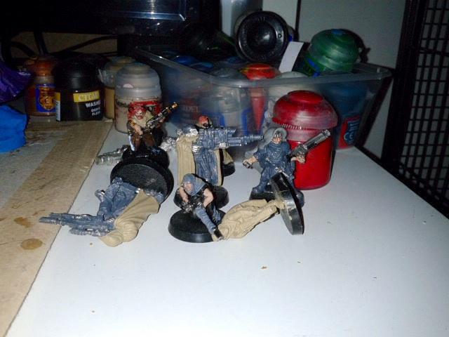 Necromunda gang wip. Ash waste nomads