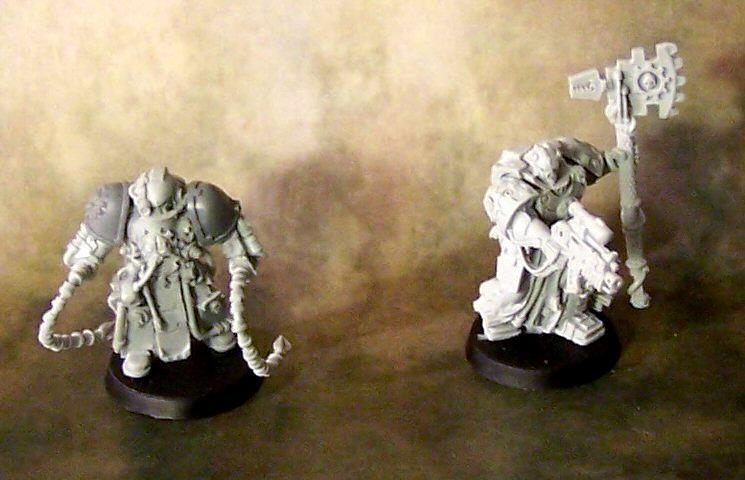 Badab War, Sons Of Medusa, Space Marines, Techmarine, Work In Progress