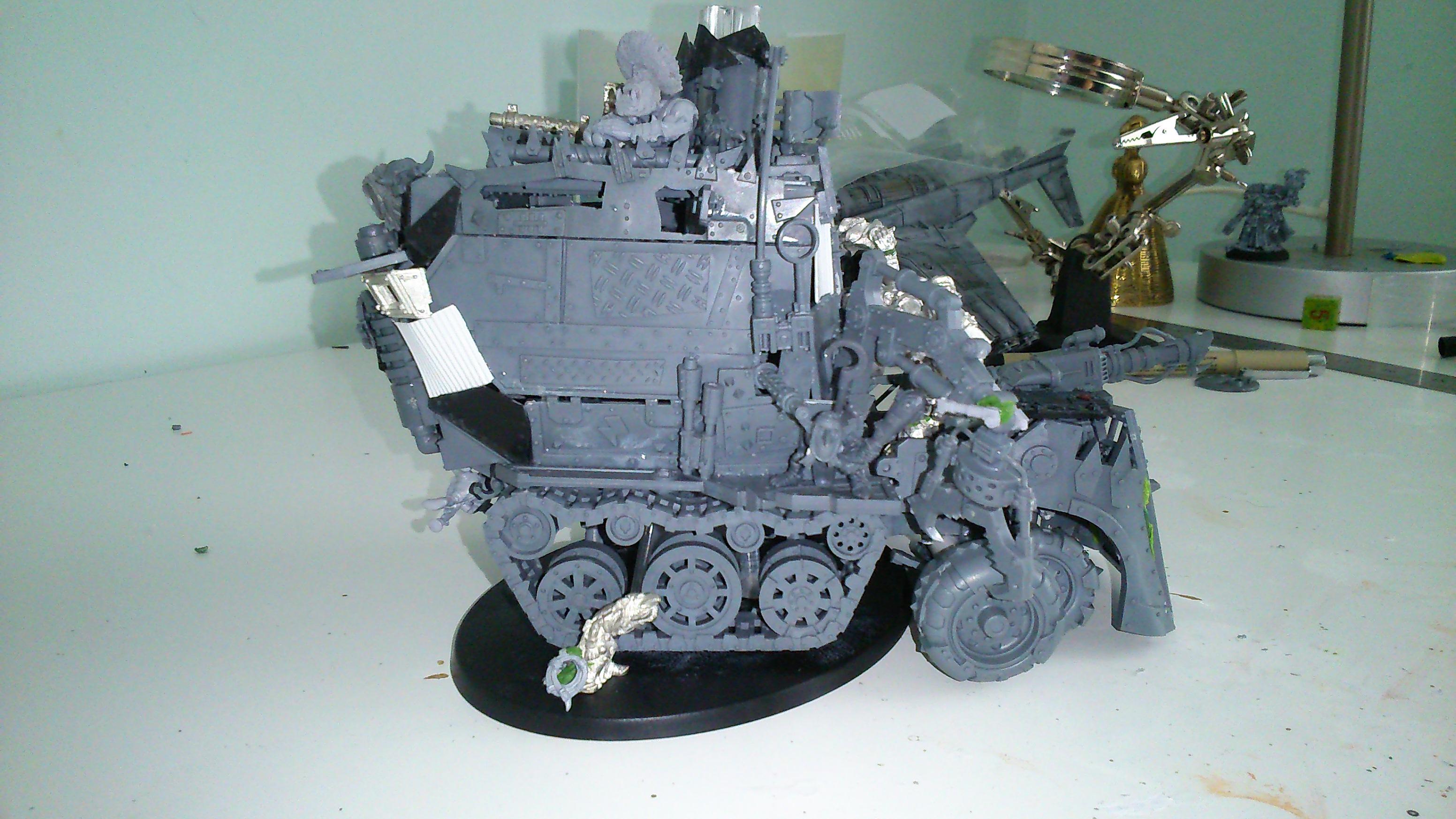 Battlewagon, Flight Stand, Orks