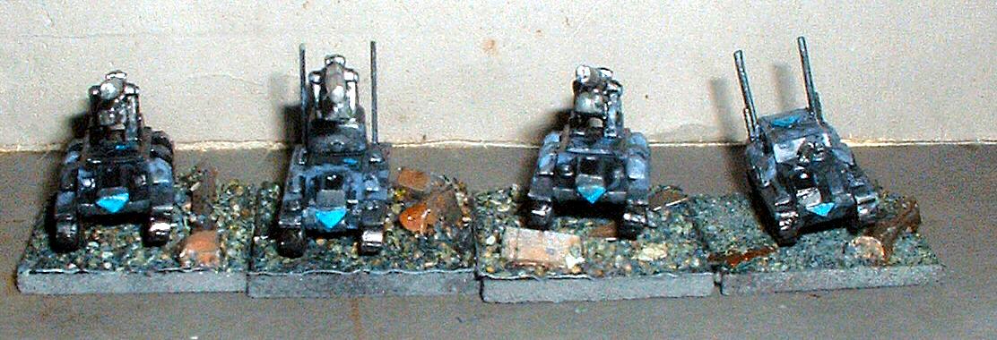 6mm, Epic, Imperium, Command Vehicle &amp; B Battery 232nd Hrin