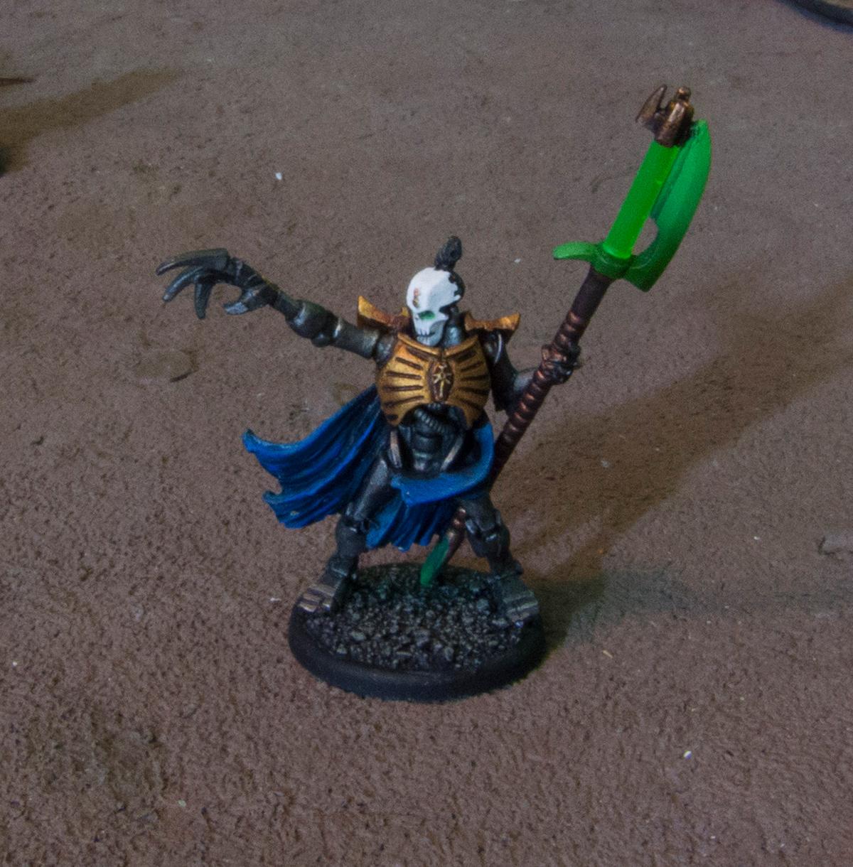 Necron Lord, Ouze, Warhammer 40,000, Warscythe