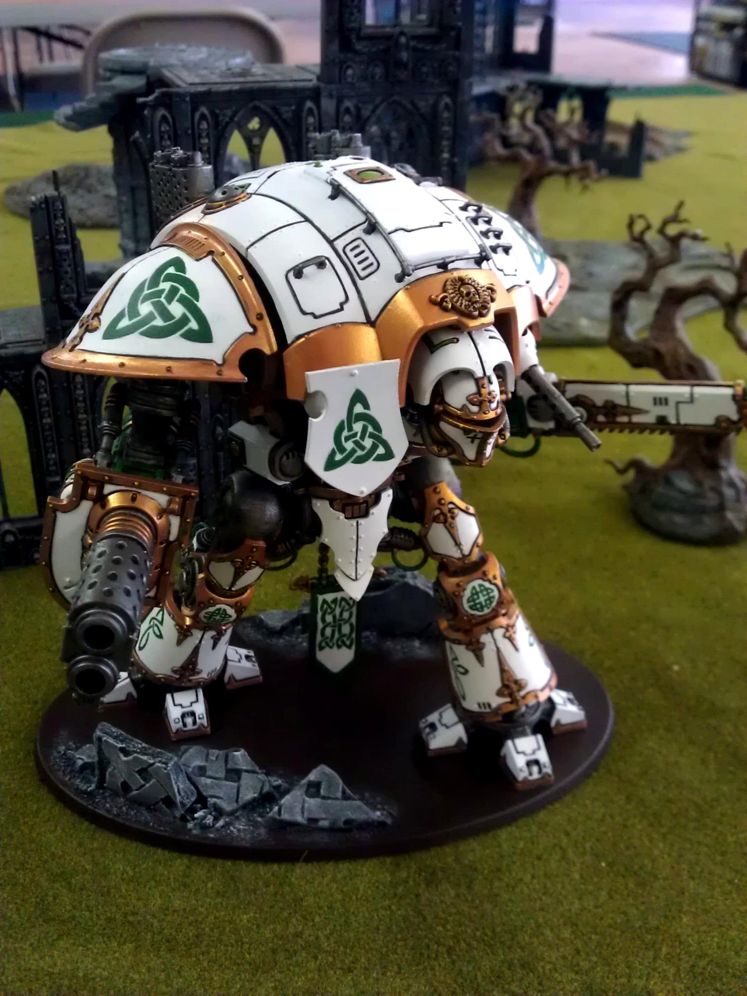 Celtic, Imperial, Imperial Knight, Knights, Knotwork, Warhammer 40,000