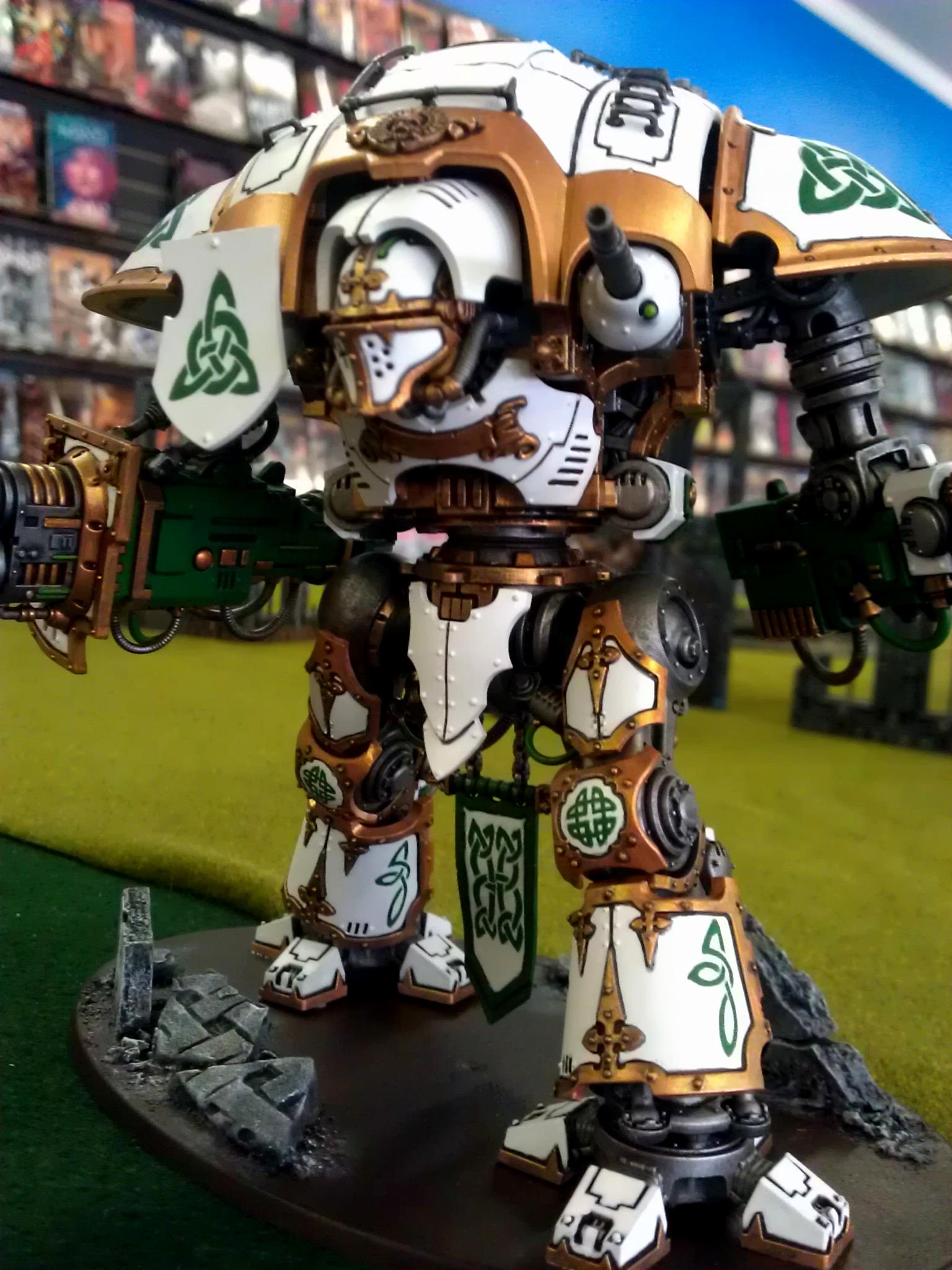 Celtic, Imperial Knight, Knotwork, Warhammer 40,000