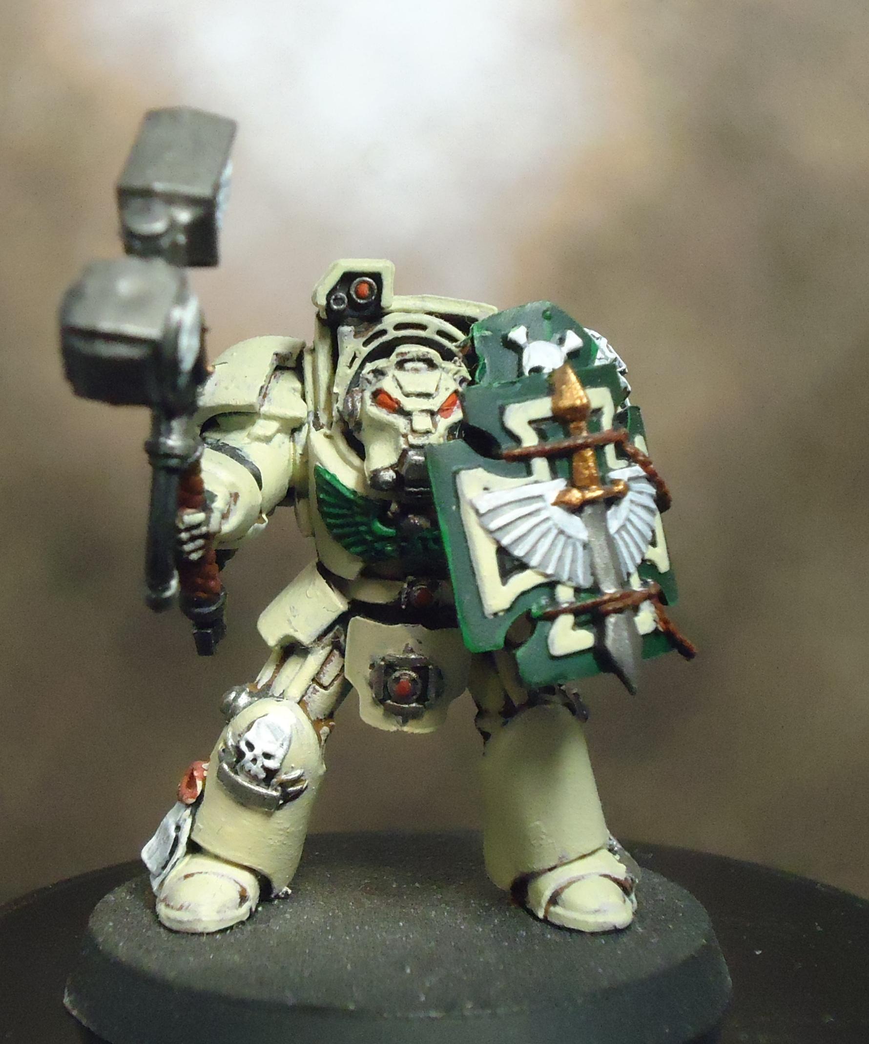 Dark Angels, Deathwing, Space Marines, Storm Shield, Terminator Armor, Thinder Hammer
