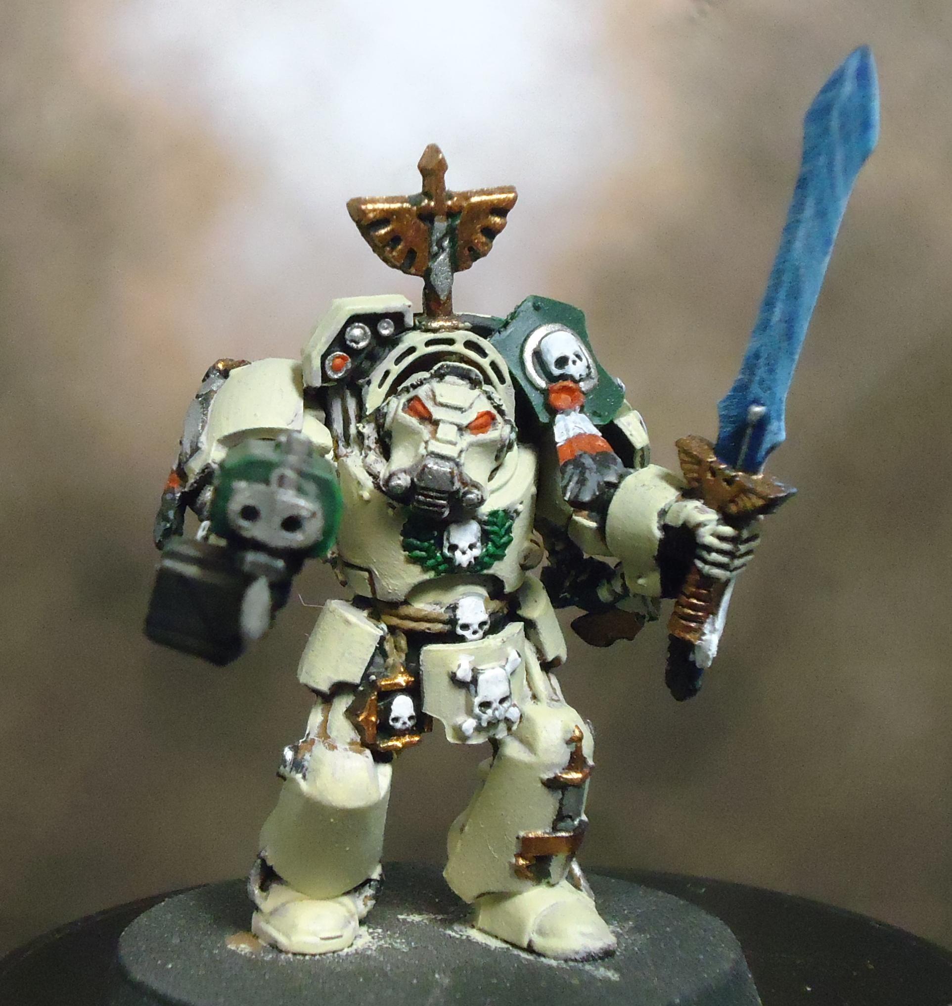 Dark Angels, Deathwing, Power Weapon, Space Marines, Terminator Armor