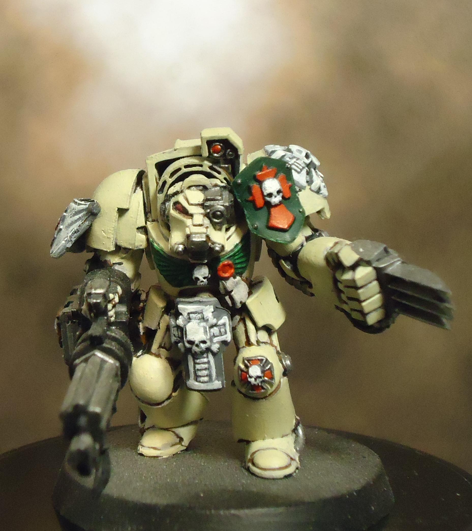 Assault Cannon, Dark Angels, Deathwing, Space Marines, Terminator Armor