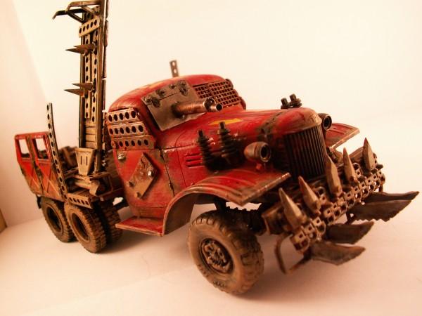 Conversion, Kitbash, Orks, Trukk, Warhammer 40,000