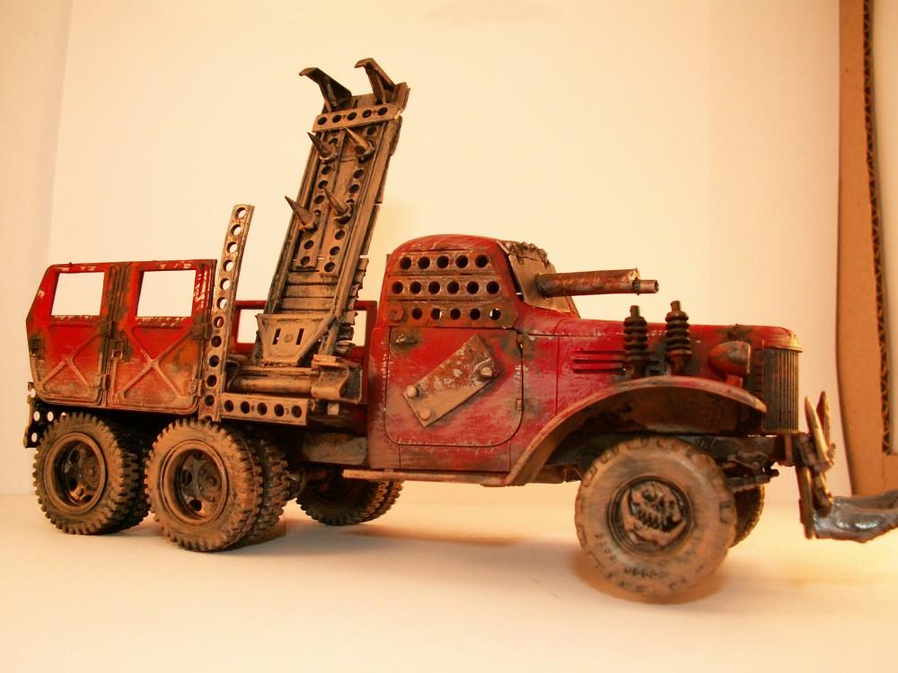 Conversion, Kitbash, Orks, Trukk, Warhammer 40,000