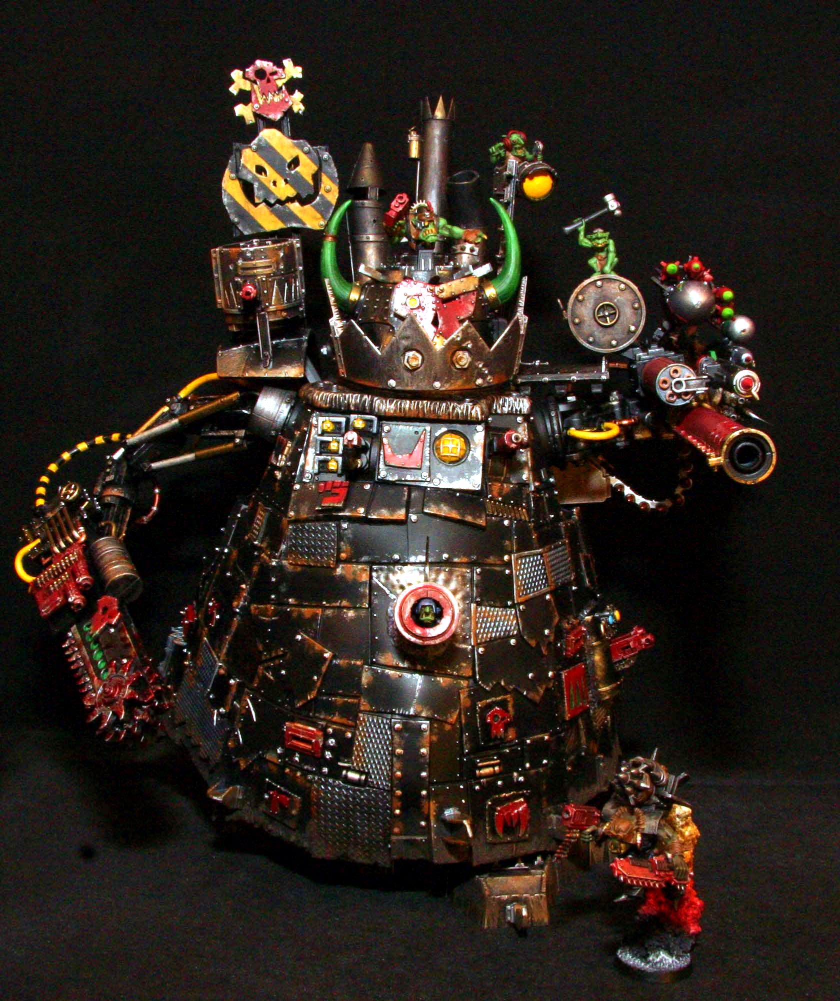 Orks, Stompa, Warhammer 40,000, Warhammer Fantasy