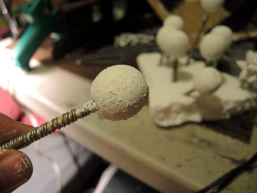 Alien, Jungle, Jungles, Terrain, Trees, Tutorial, Waaazag, Wire Wrapping, Work In Progress