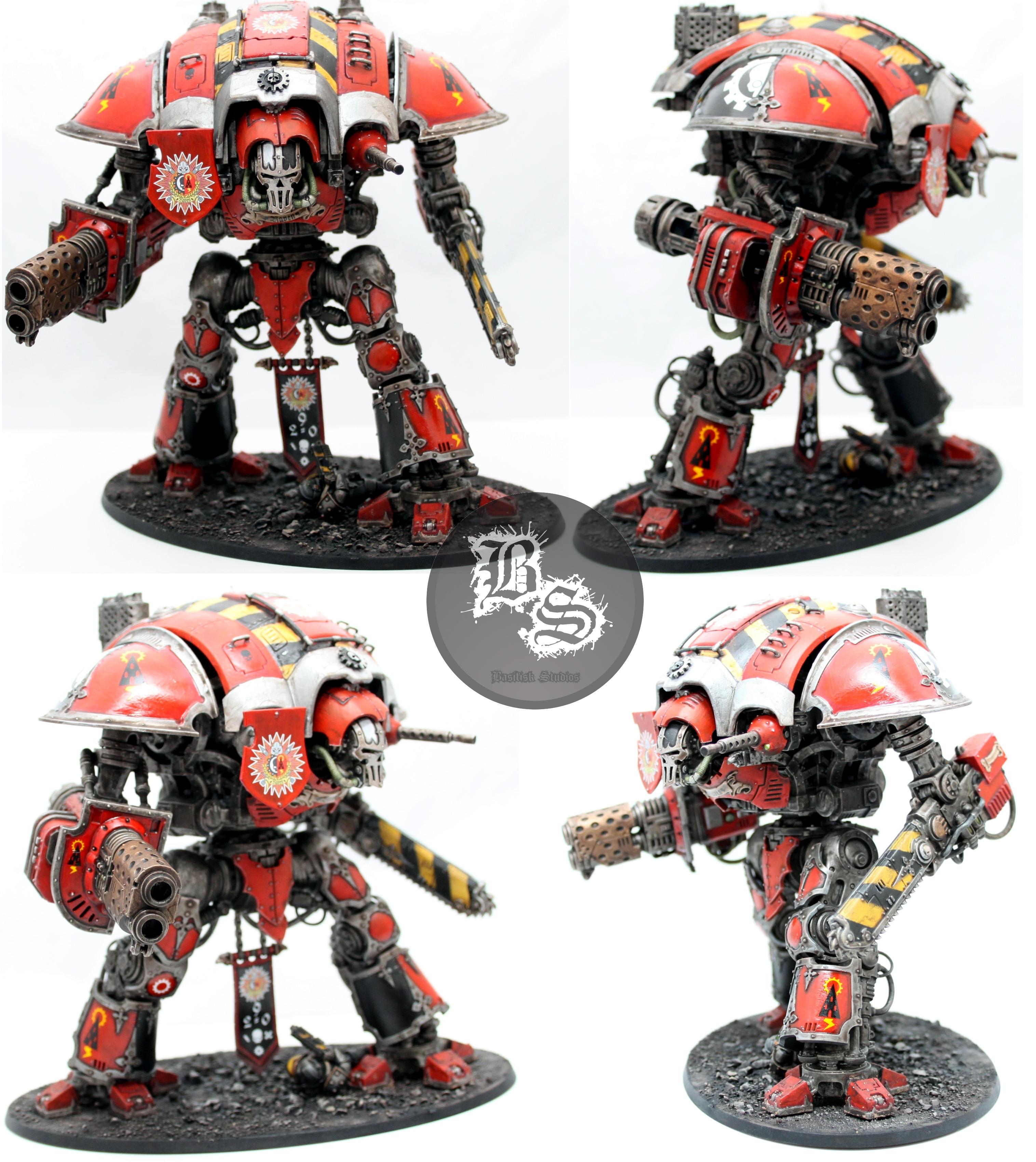 Imperial, Knights, House Raven - Imperial Knight