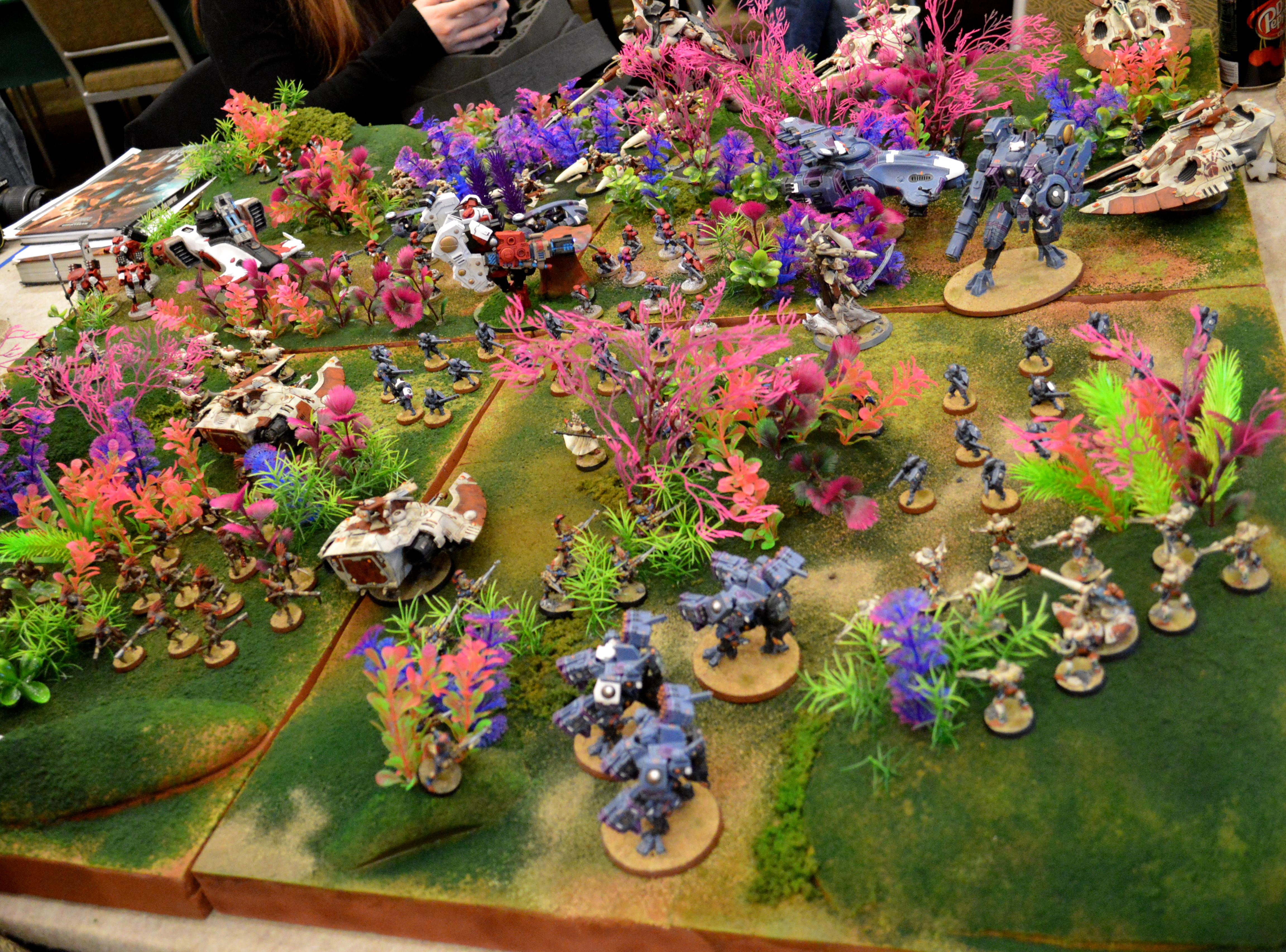 Adepticon 2014, Eldar, Game Table, Tau
