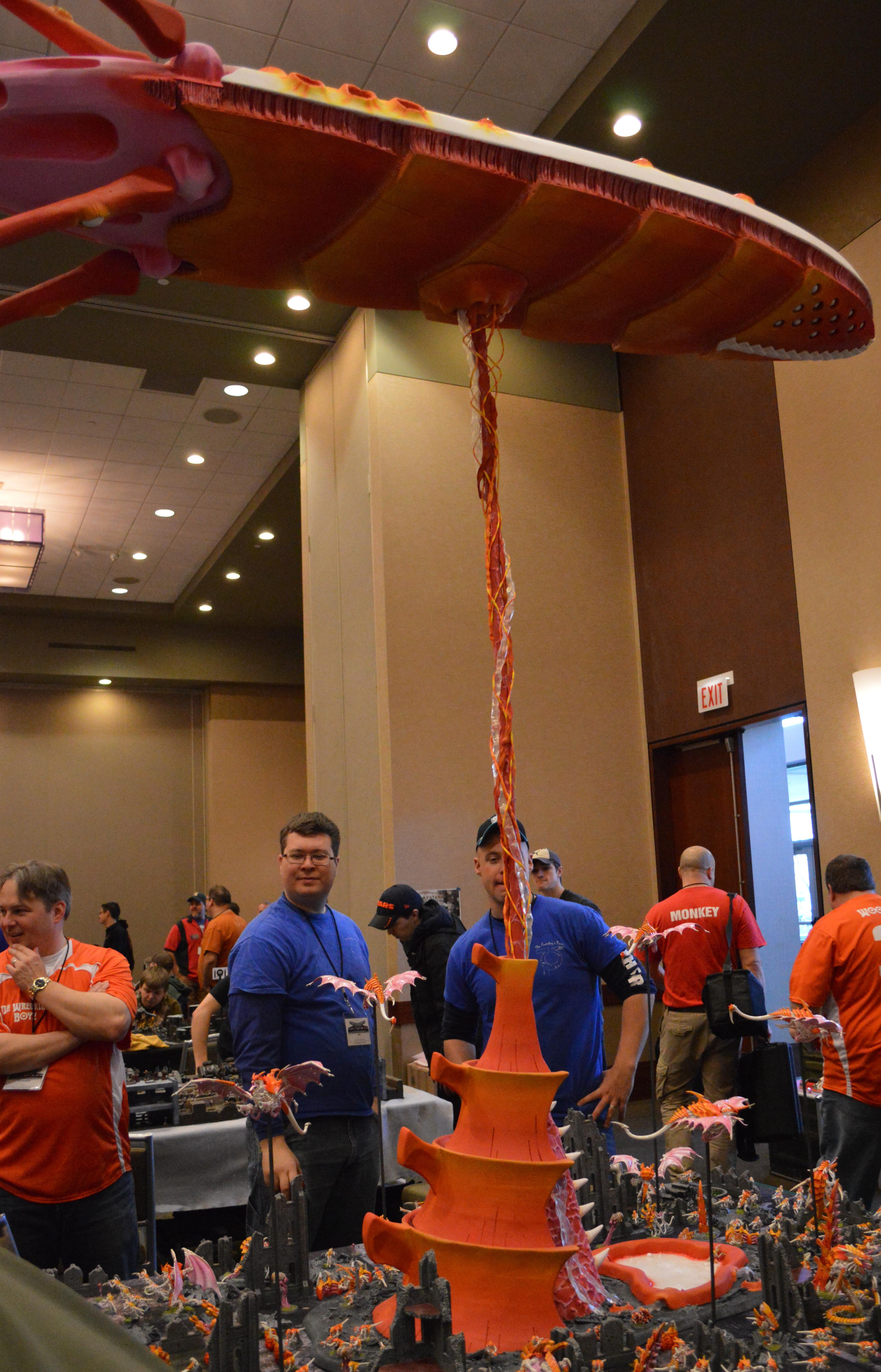 Adepticon 2014, Display, Hive Ship, Tyranids