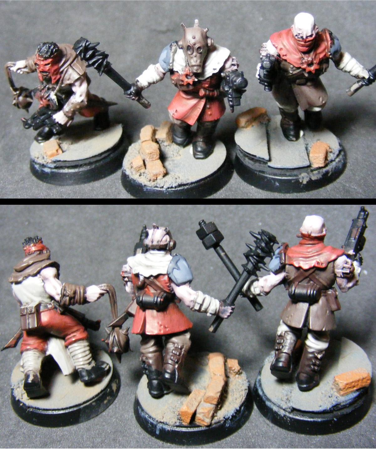 Melee cultists, first 3 PIP