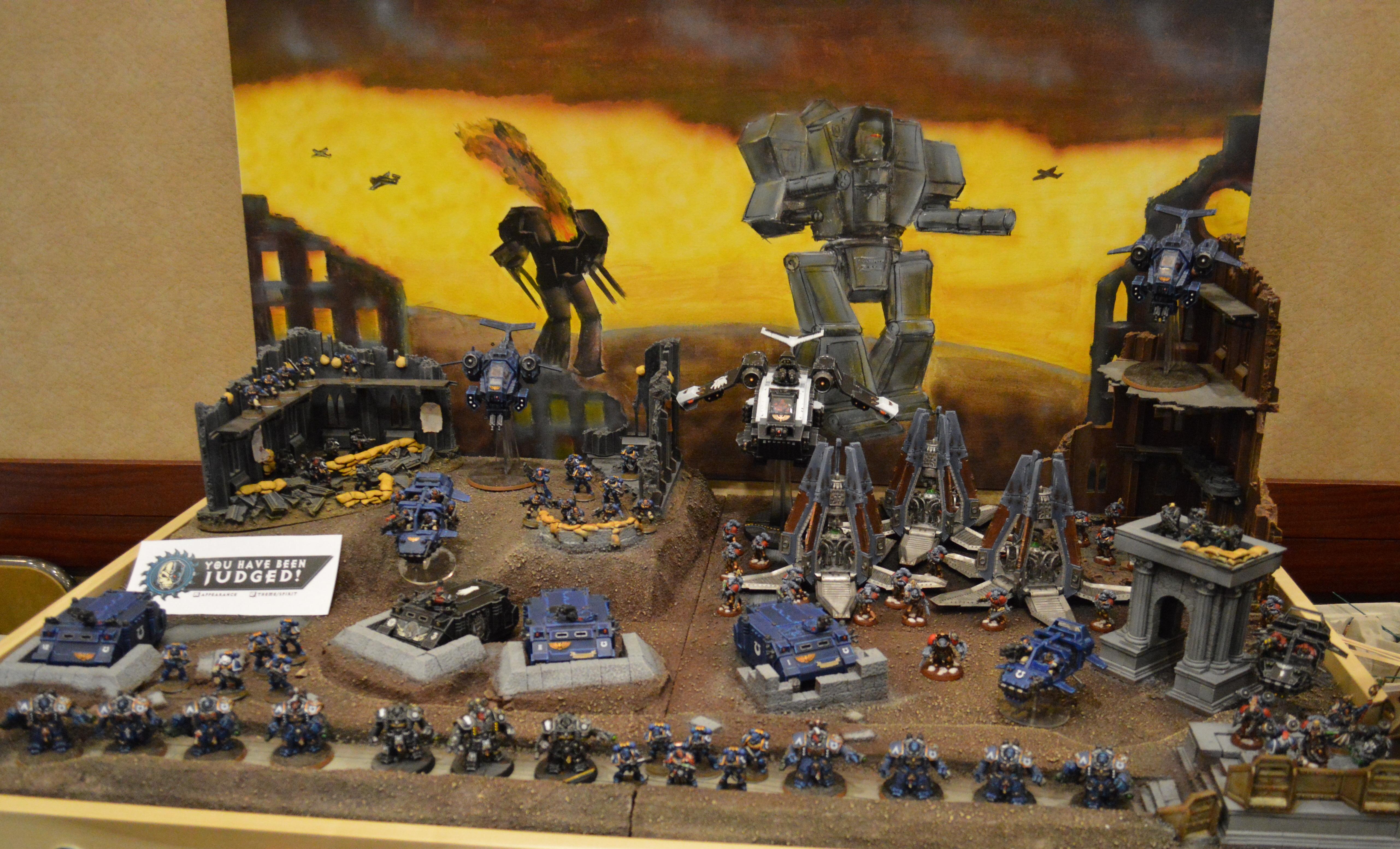 Adepticon 2014, Display, Space Marines, Warhammer 40,000