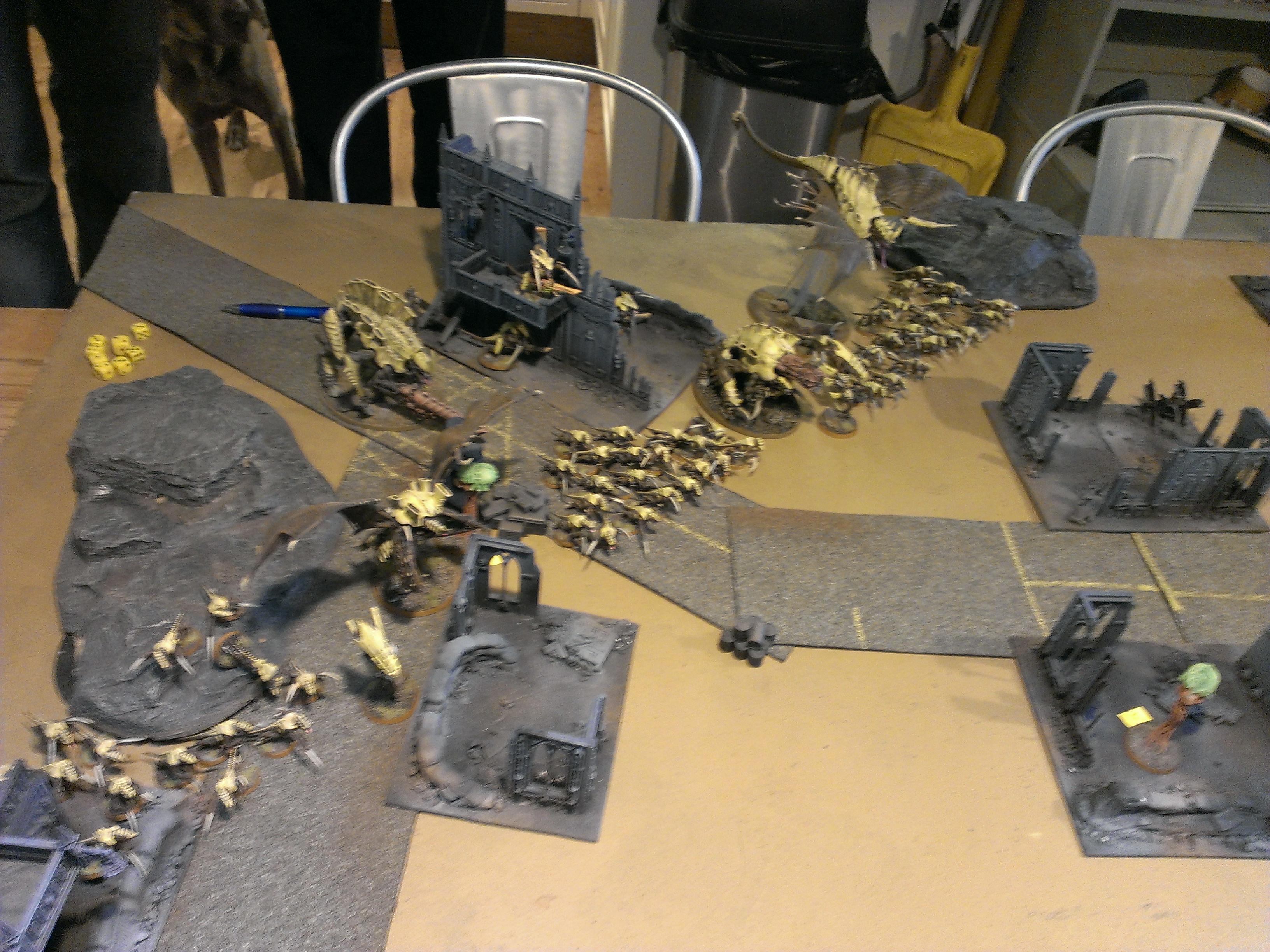 Battle Report, Orks, Trawt Boona, Tyranids