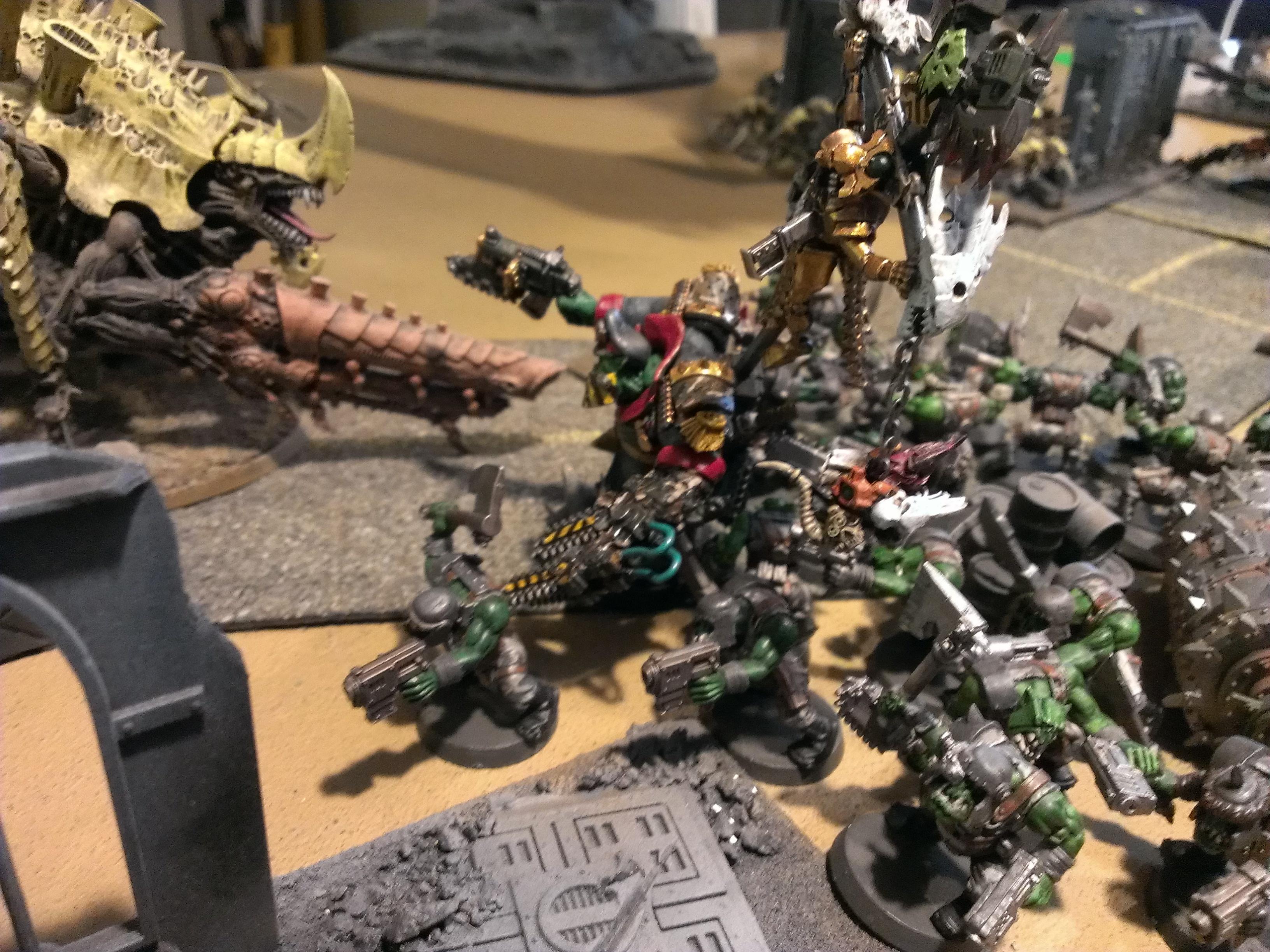 Battle Report, Orks, Trawt Boona, Tyranids