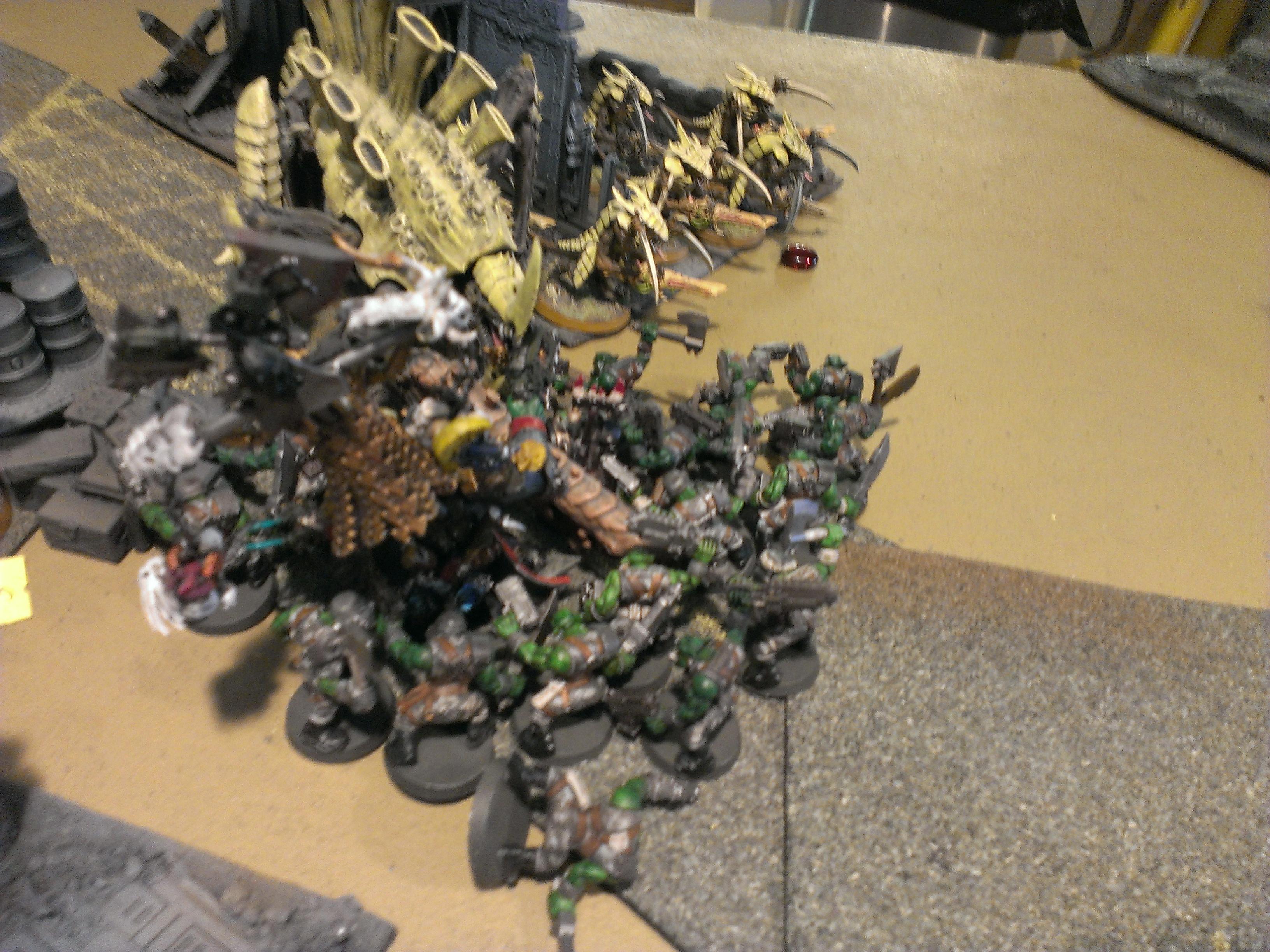 Battle Report, Orks, Trawt Boona, Tyranids