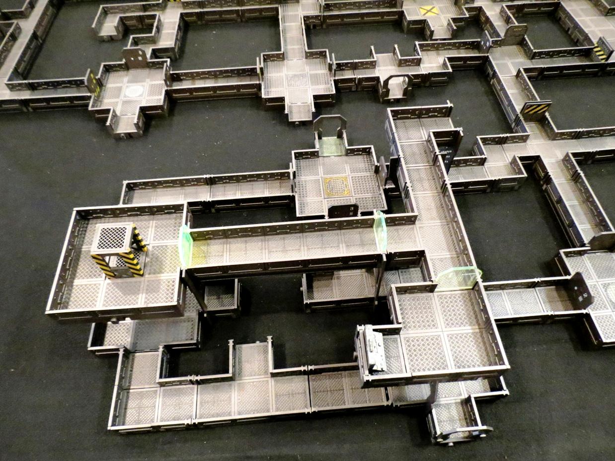 Adepticon 2014, Creative Gamescapes, Starship Corridors