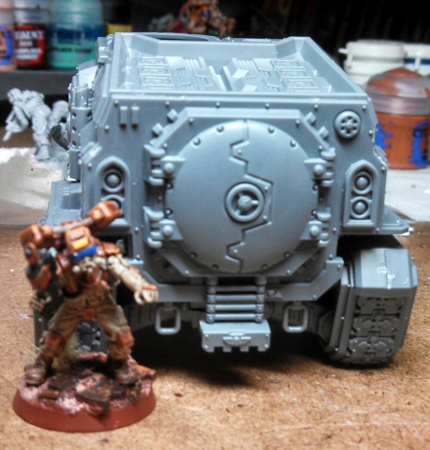 Taurox Infantry Size Comparison Rear