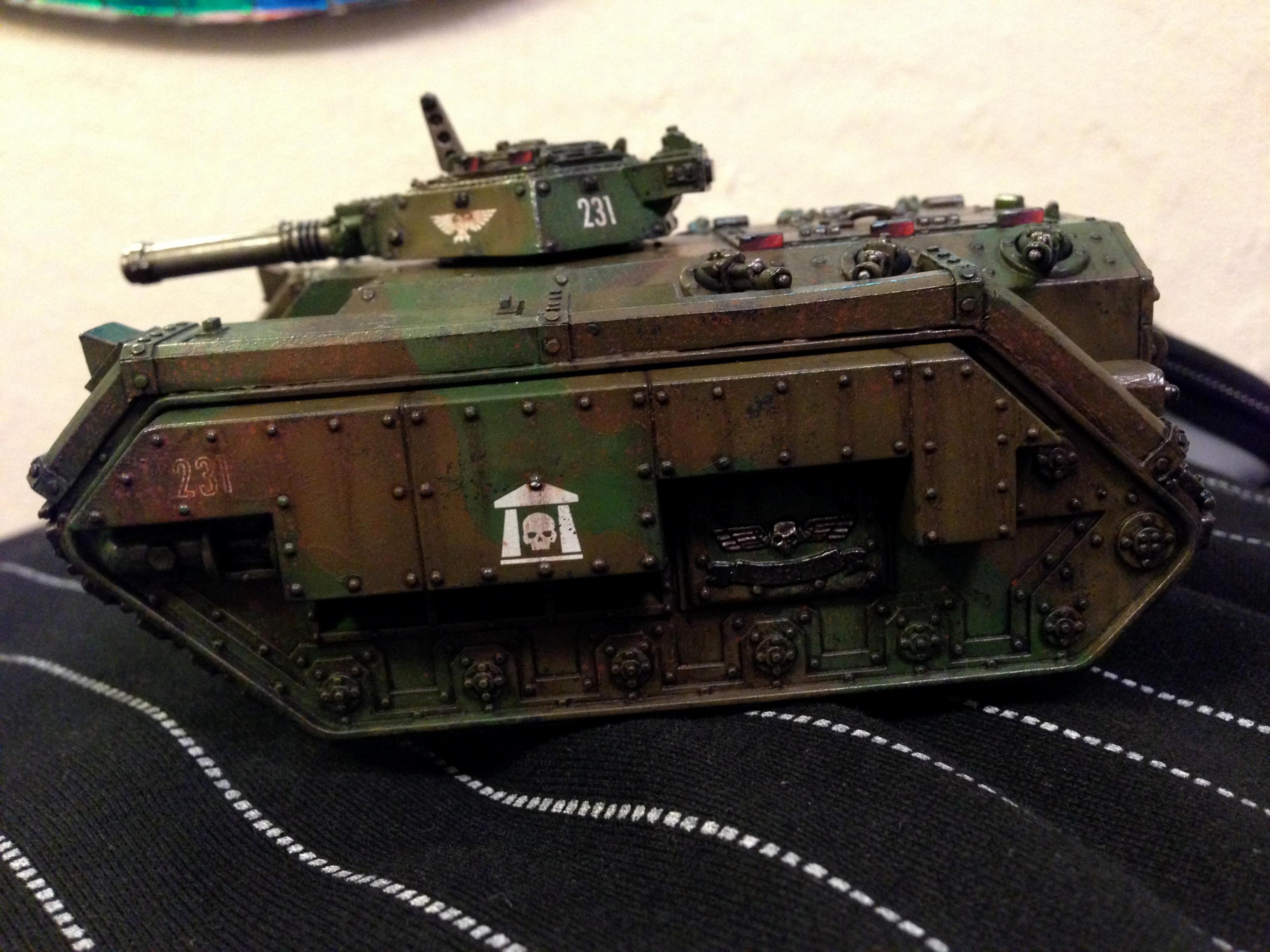 Chimera, Imperial Guard, Rust, Weathered