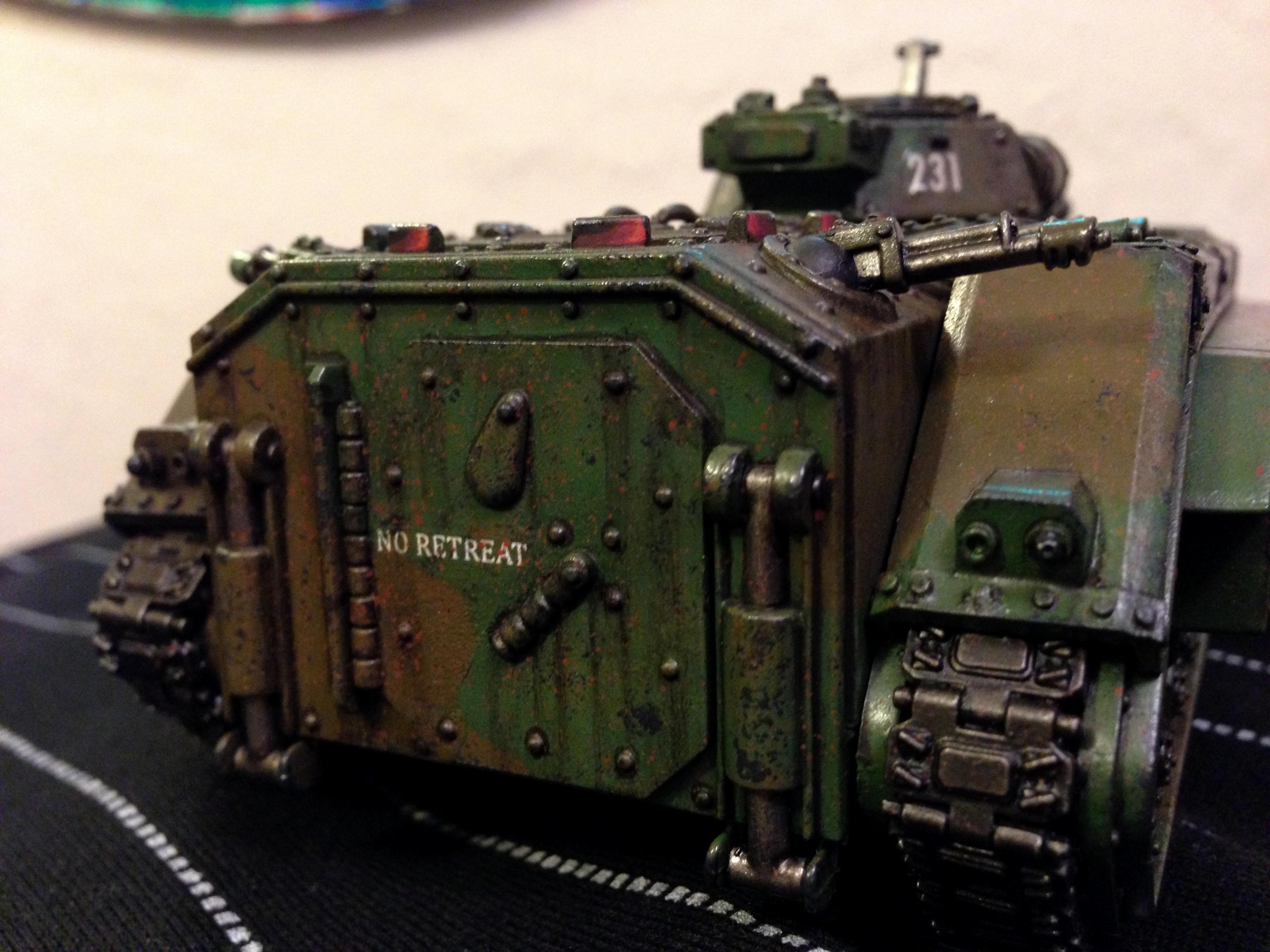 Chimera, Imperial Guard, Rust, Weathered
