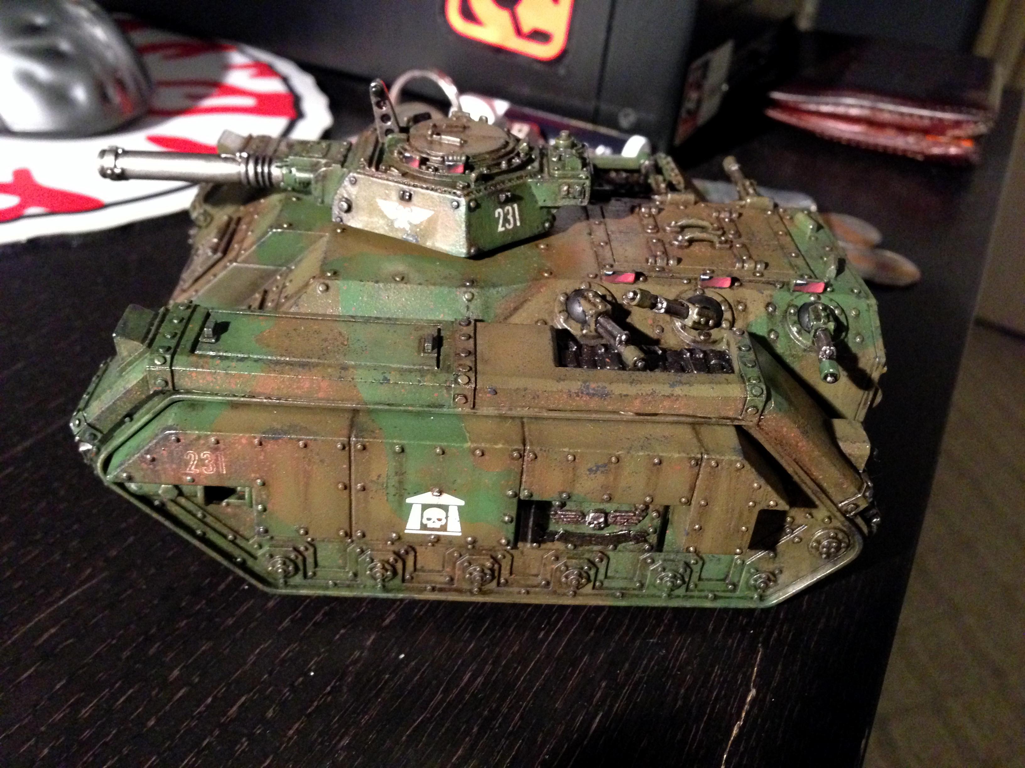 Chimera, Imperial Guard, Rust, Weathered