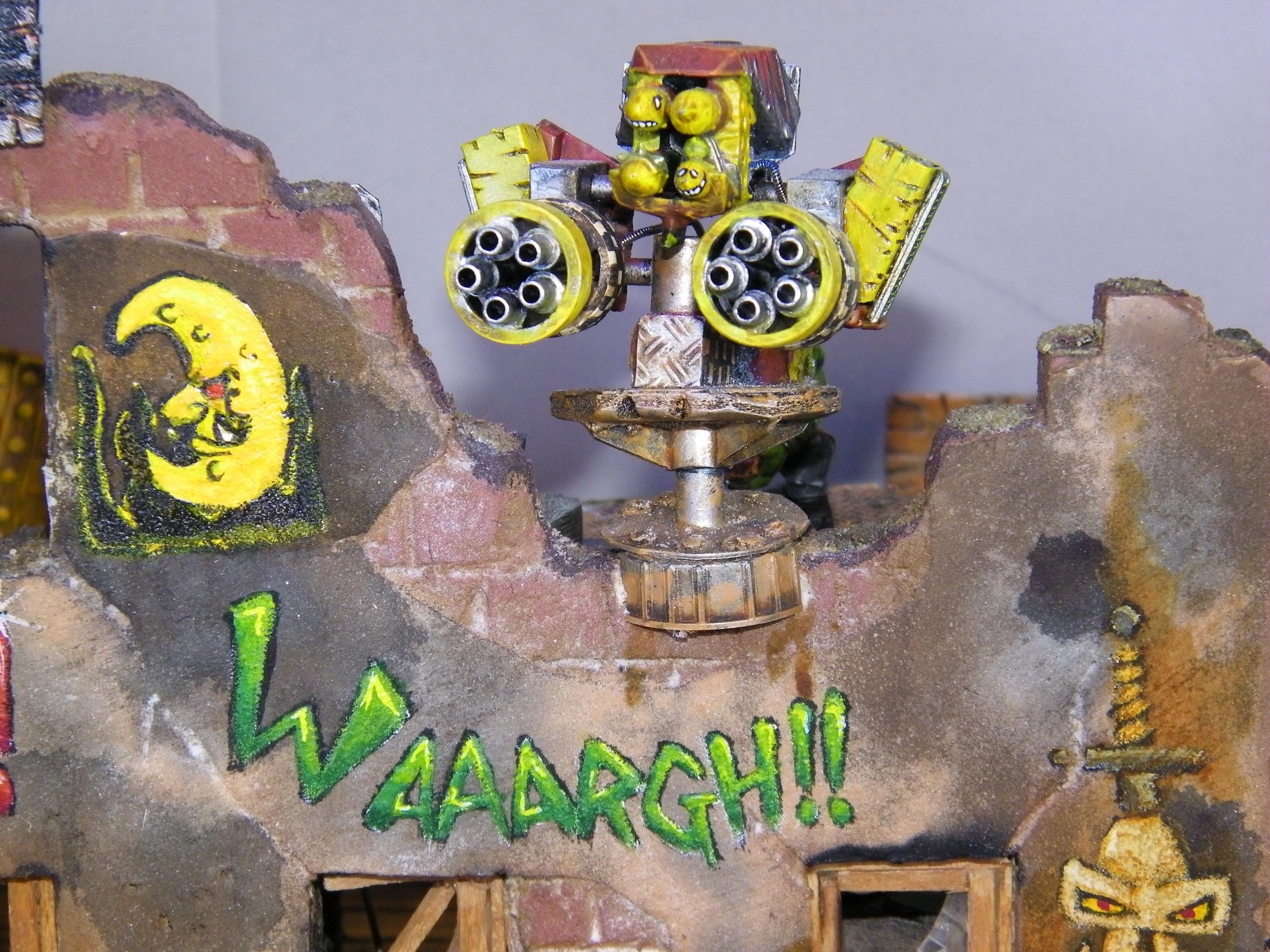Diorama, Humor, Orks, Terrain