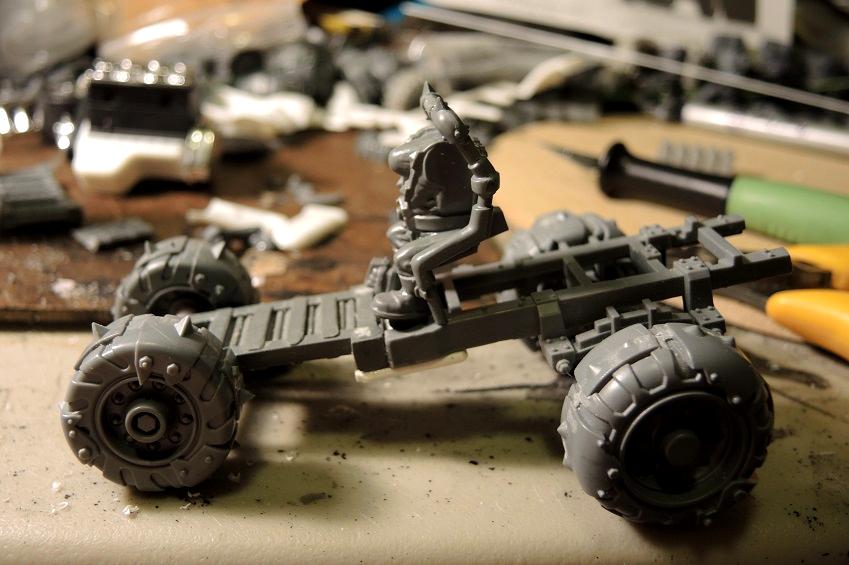 Bad Moons, Deathskulls, Orks, Waaazag, Warbuggy